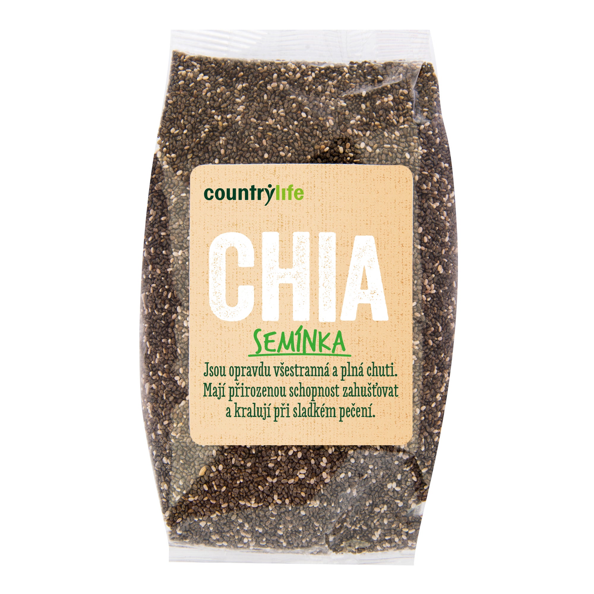 Chia semínka 300 g   COUNTRY LIFE Country Life
