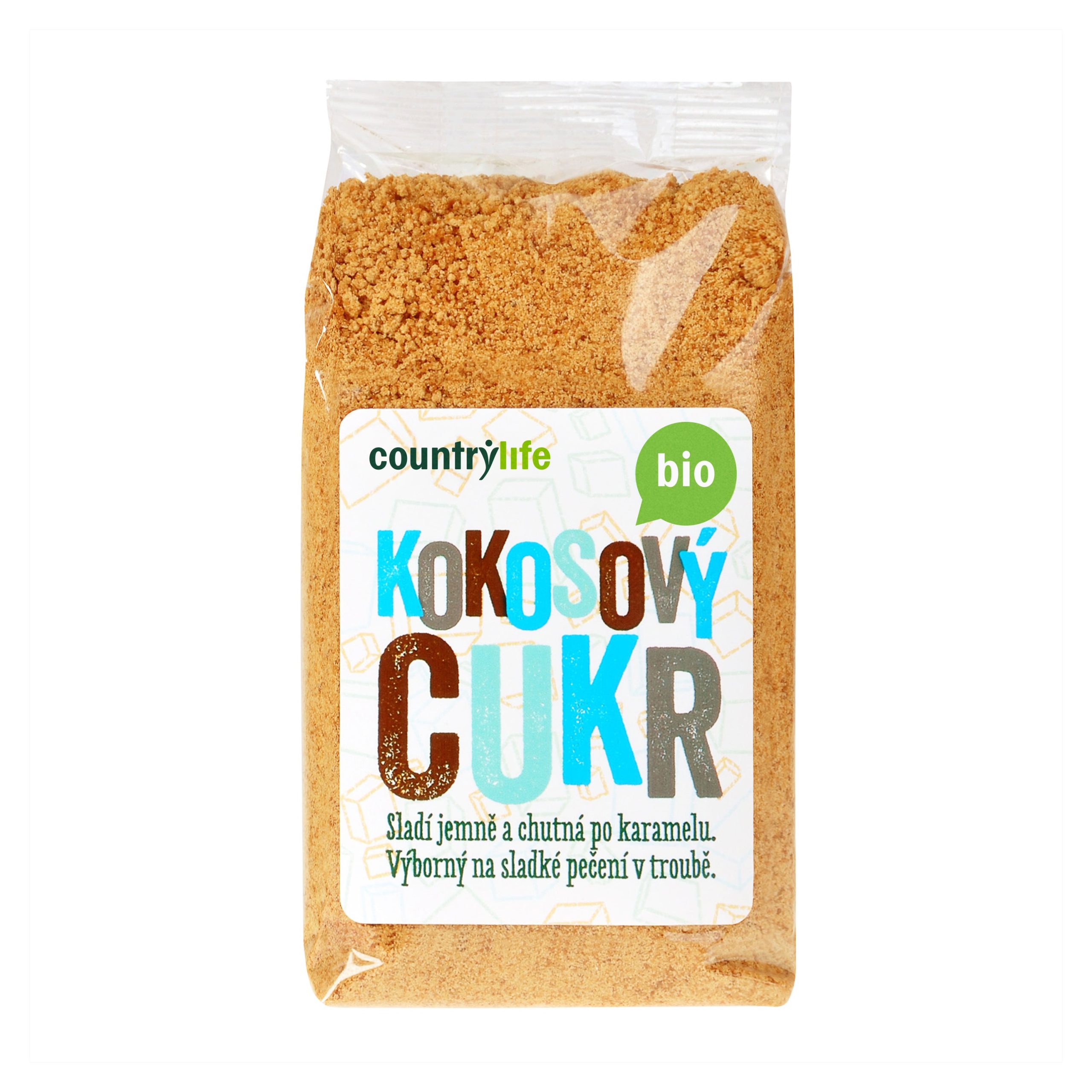 Cukr kokosový 250 g BIO   COUNTRY LIFE Country Life