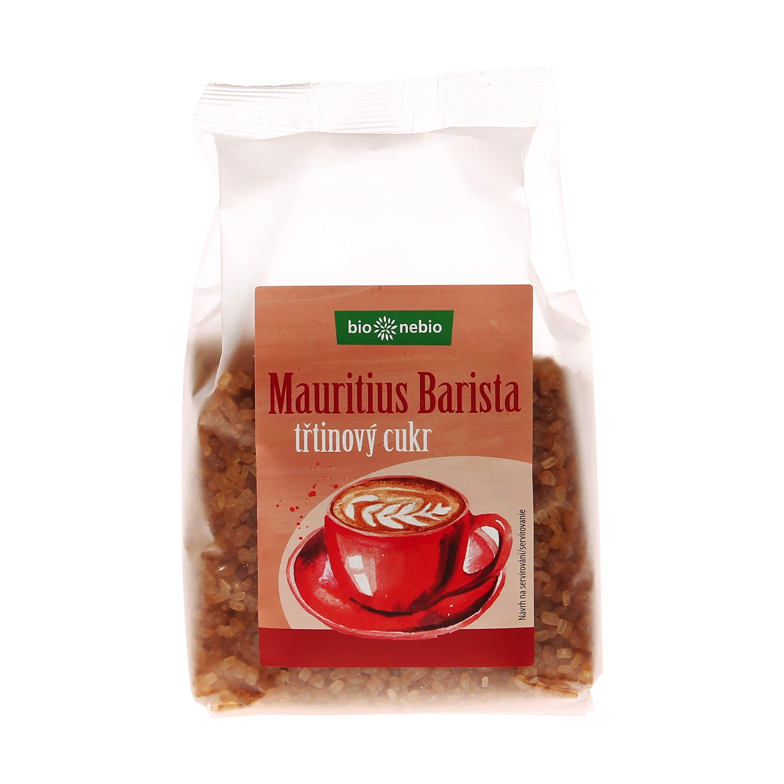 Cukr třtinový přírodní Barista 400 g   BIO NEBIO Bio nebio