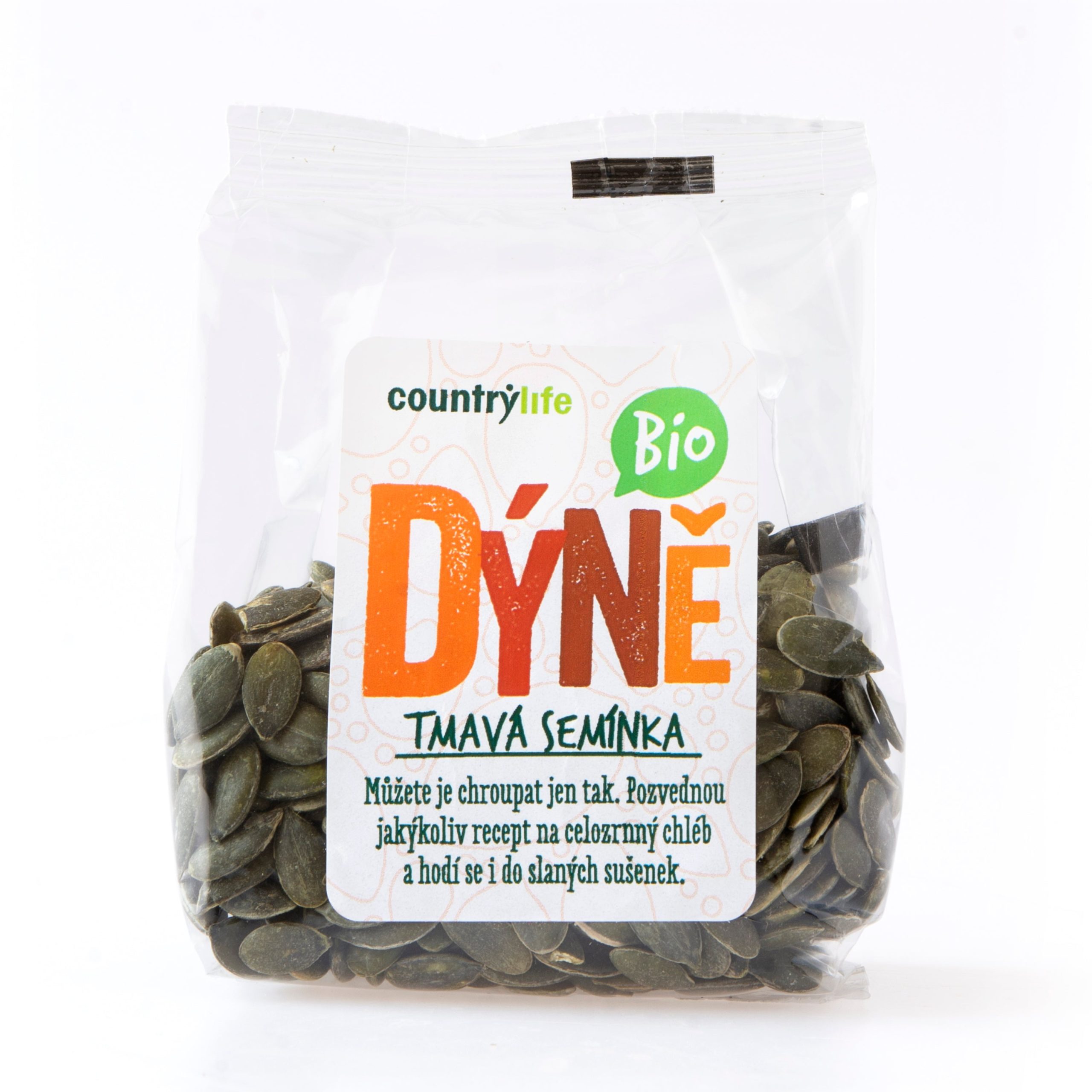Dýňová semínka tmavá 100 g BIO   COUNTRY LIFE Country Life