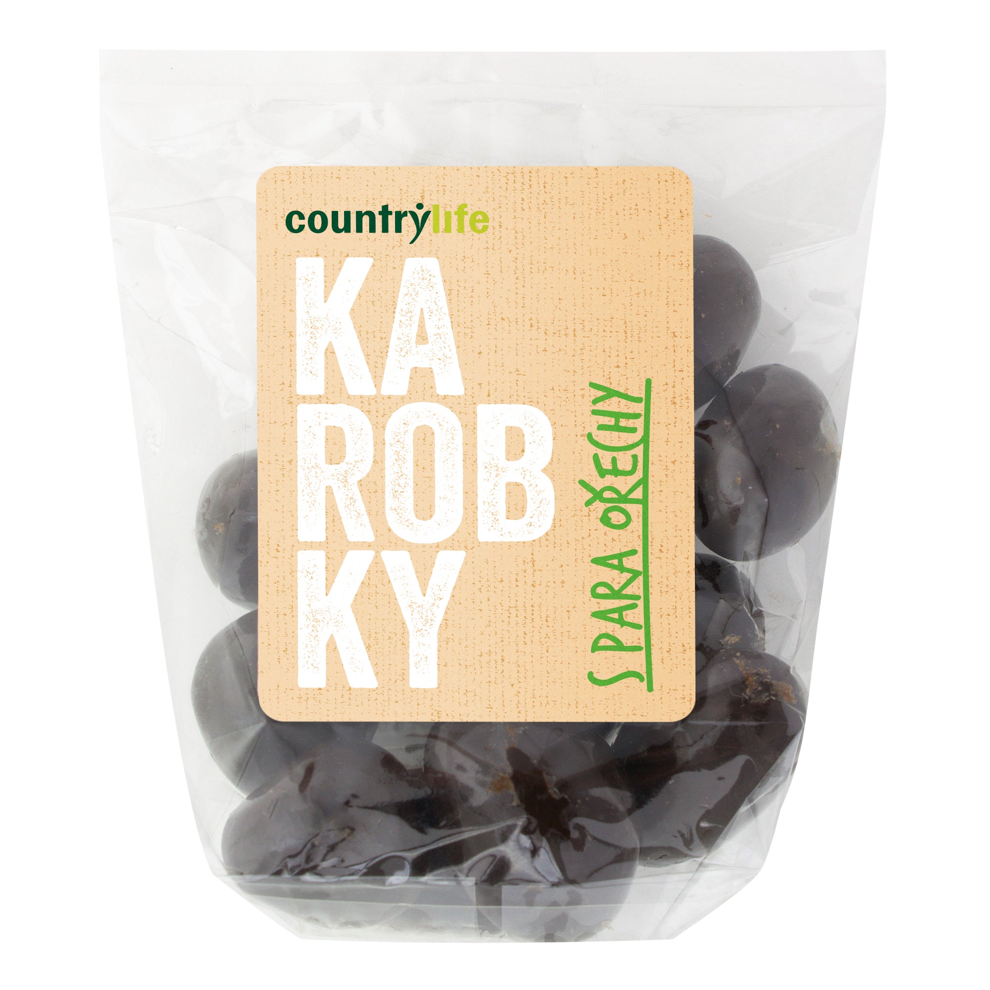 Karobky s para ořechy 100 g   COUNTRY LIFE Country Life