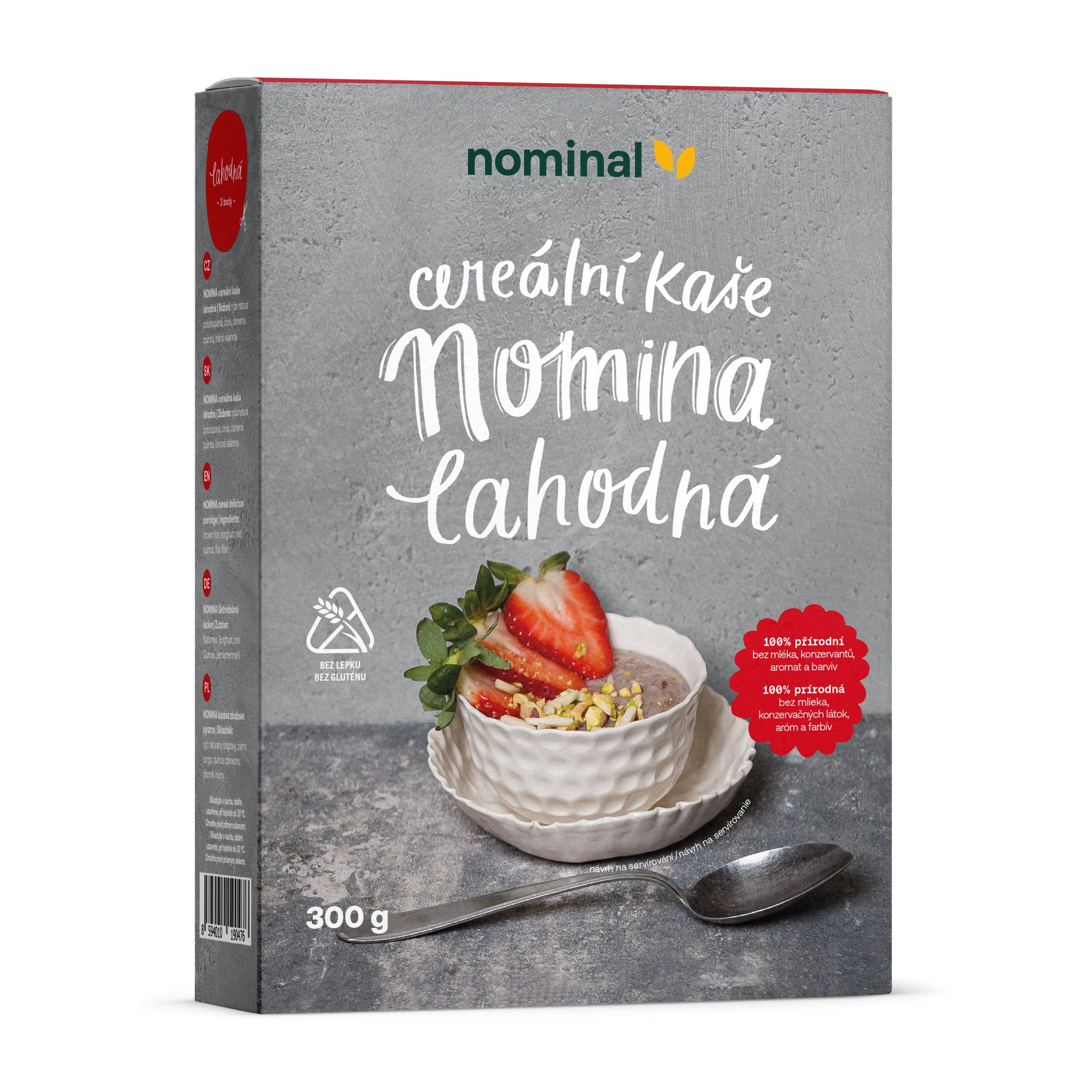 Kaše lahodná bezlepková Nomina 300 g   NOMINAL Nominal