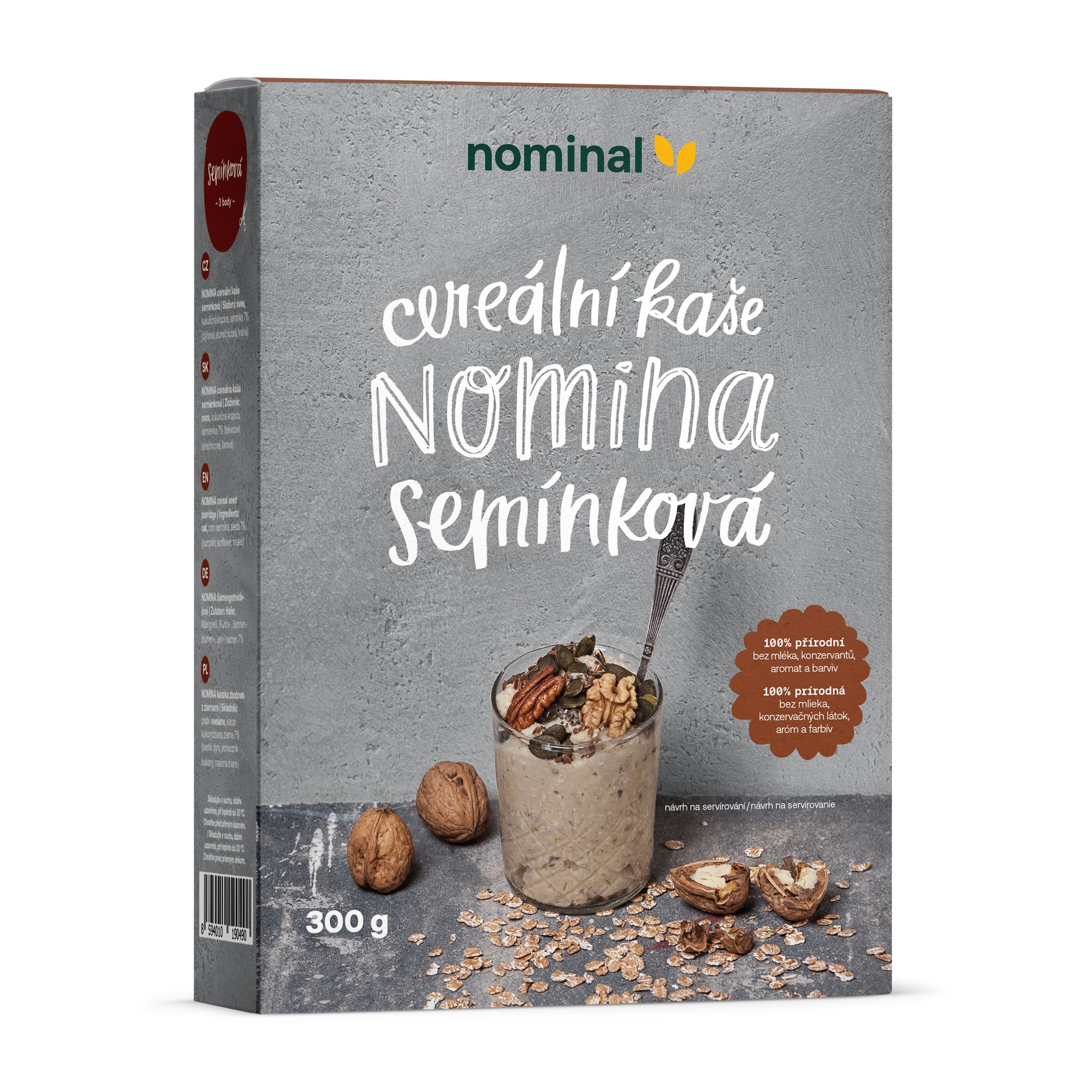 Kaše semínková Nomina 300 g   NOMINAL Nominal