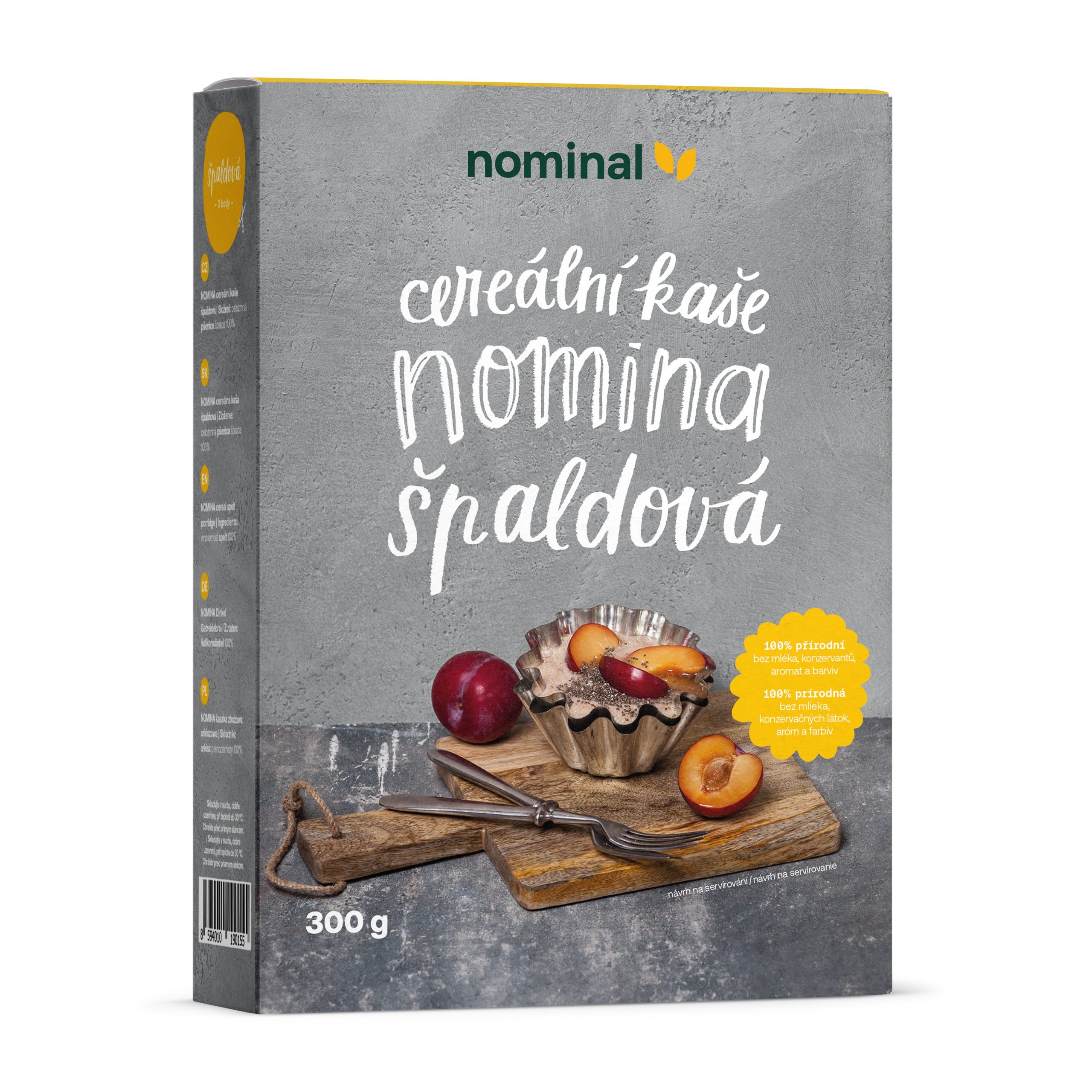 Kaše špaldová Nomina 300 g   NOMINAL Nominal