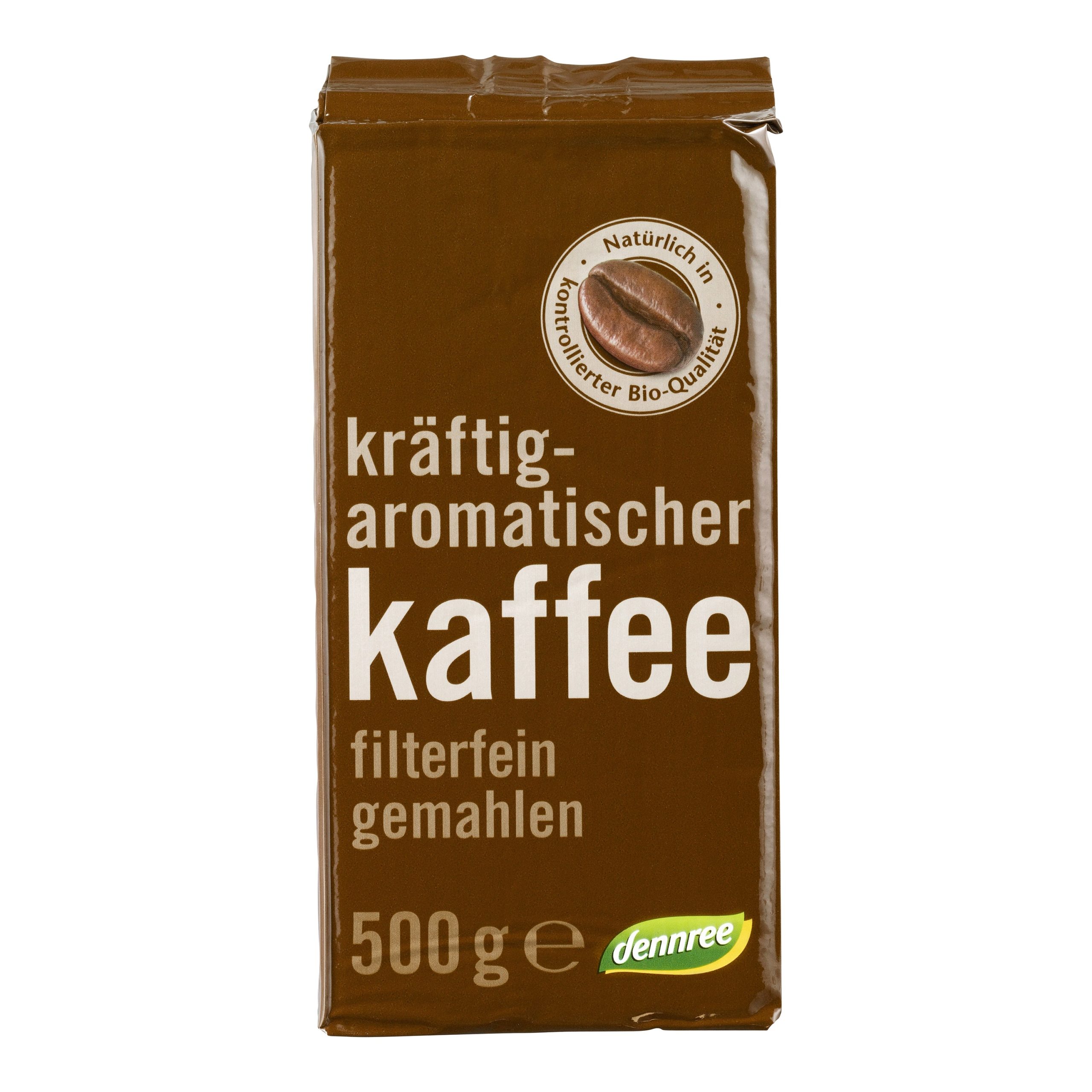 Káva jemně mletá 500 g BIO   DENNREE Dennree