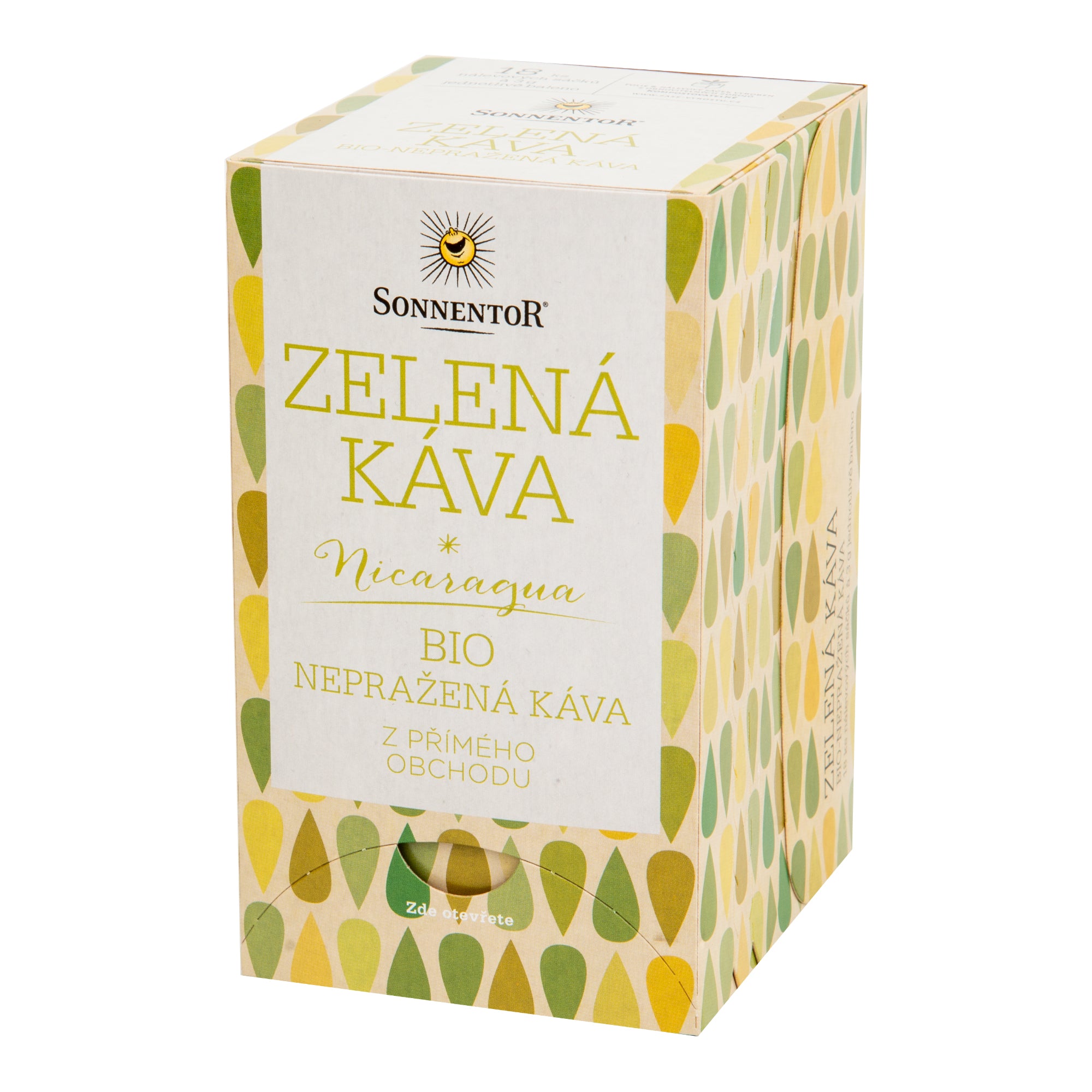 Káva zelená 54 g BIO   SONNENTOR Sonnentor