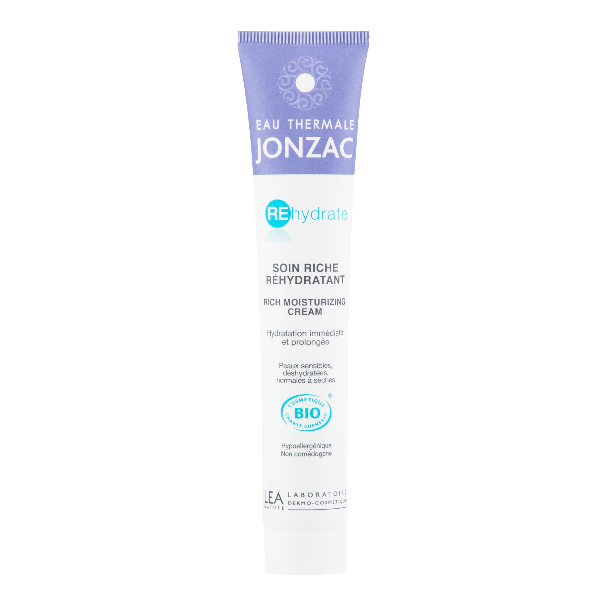Krém bohatě hydratující REHYDRATE 50 ml BIO   JONZAC Jonzac