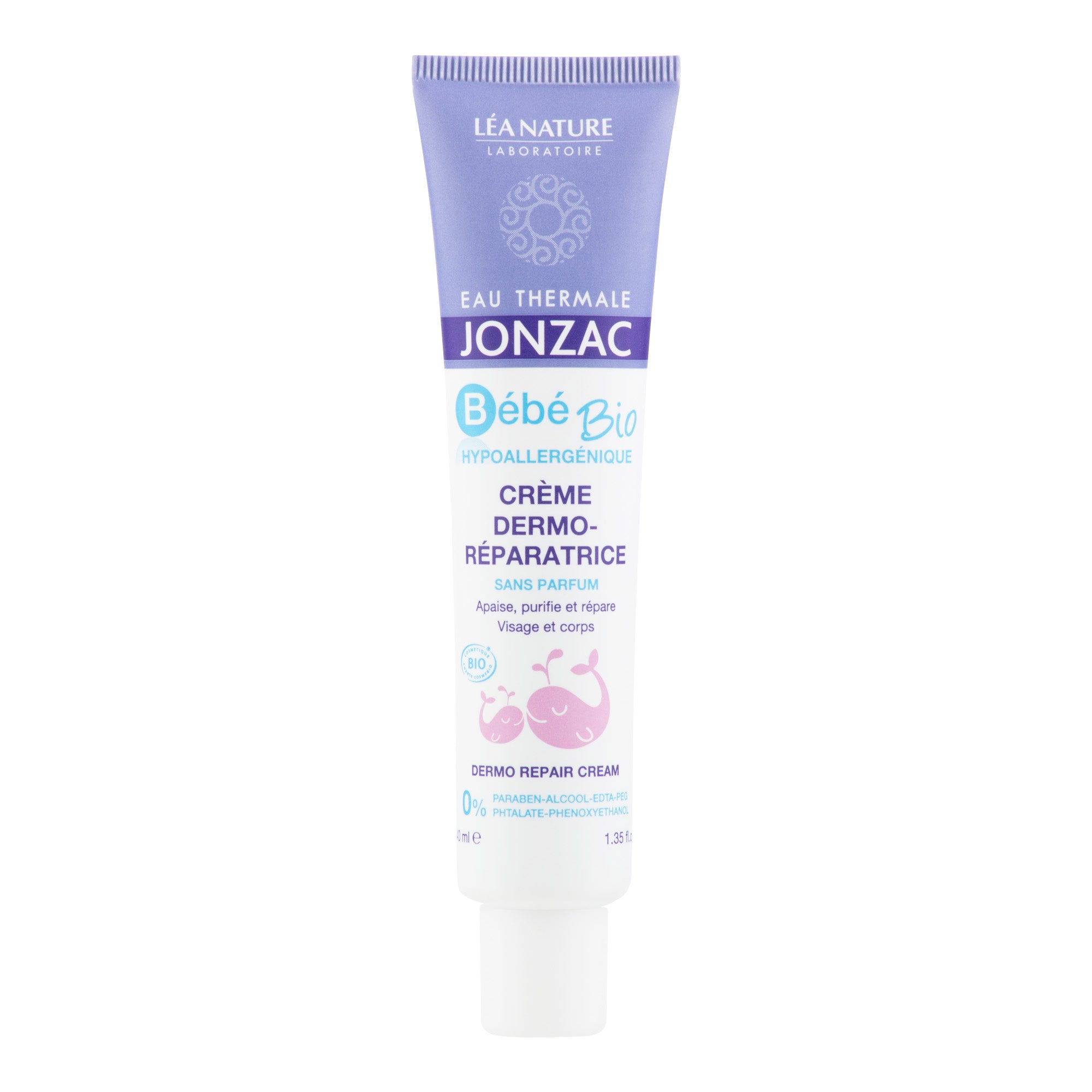 Krém dermo-regenerující dětský  BÉBÉ BIO 40 ml BIO   JONZAC Jonzac