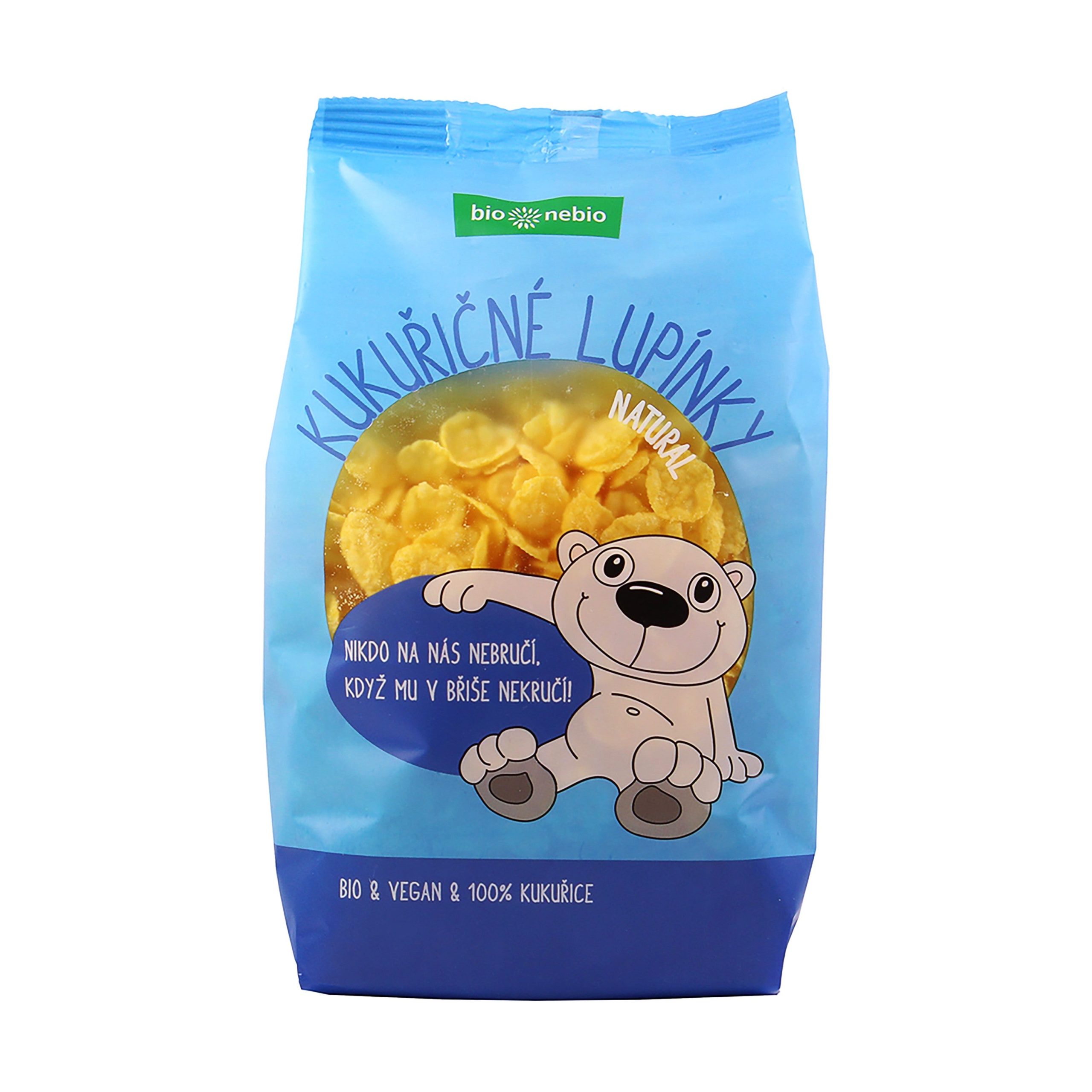 Lupínky kukuřičné 200 g BIO   BIO NEBIO Bio nebio