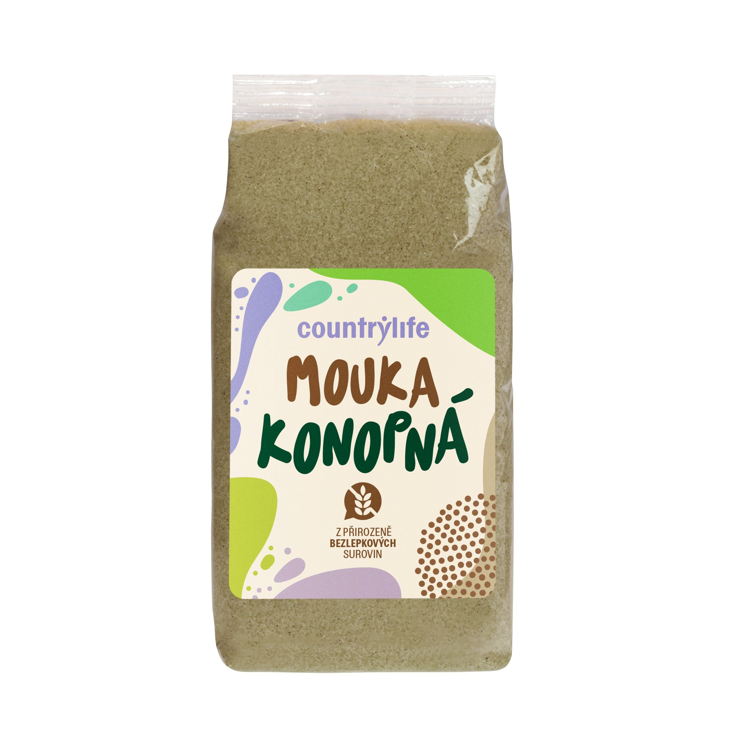 Mouka konopná 400 g   COUNTRY LIFE Country Life