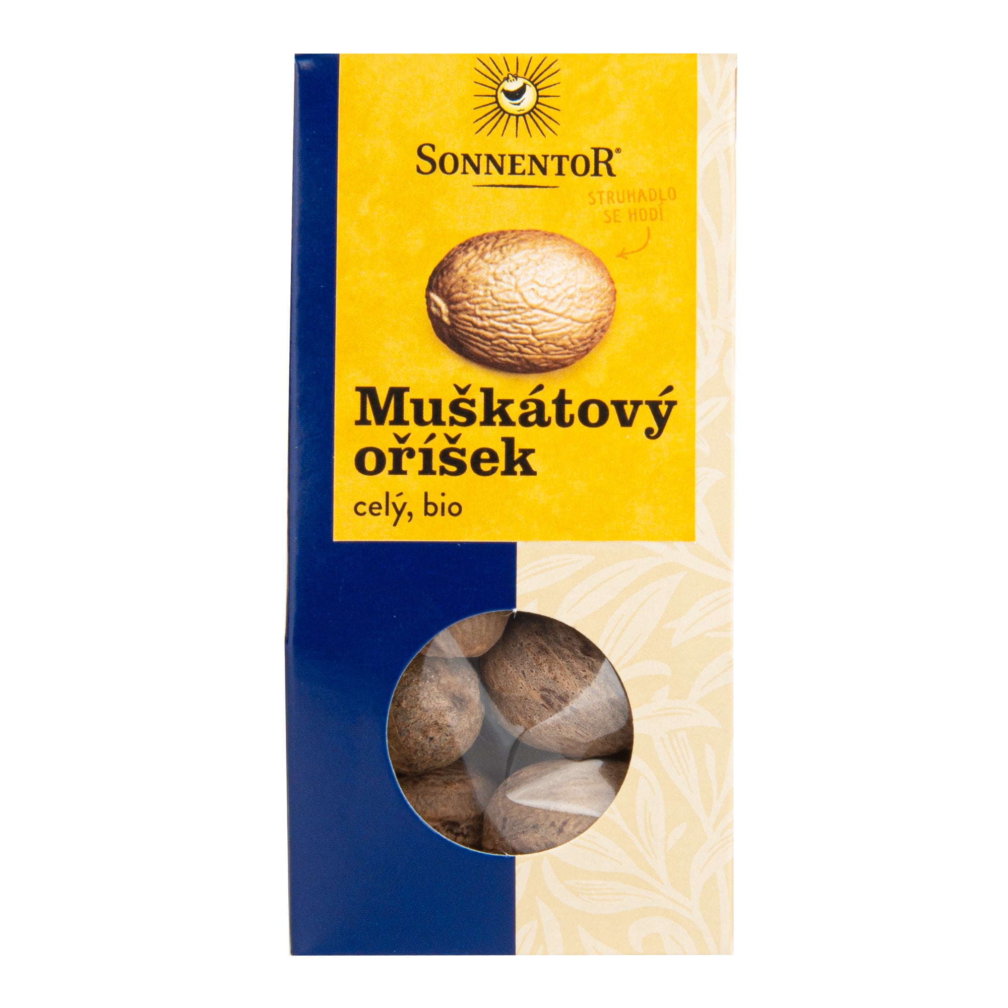 Muškátový oříšek celý 25 g BIO   SONNENTOR Sonnentor