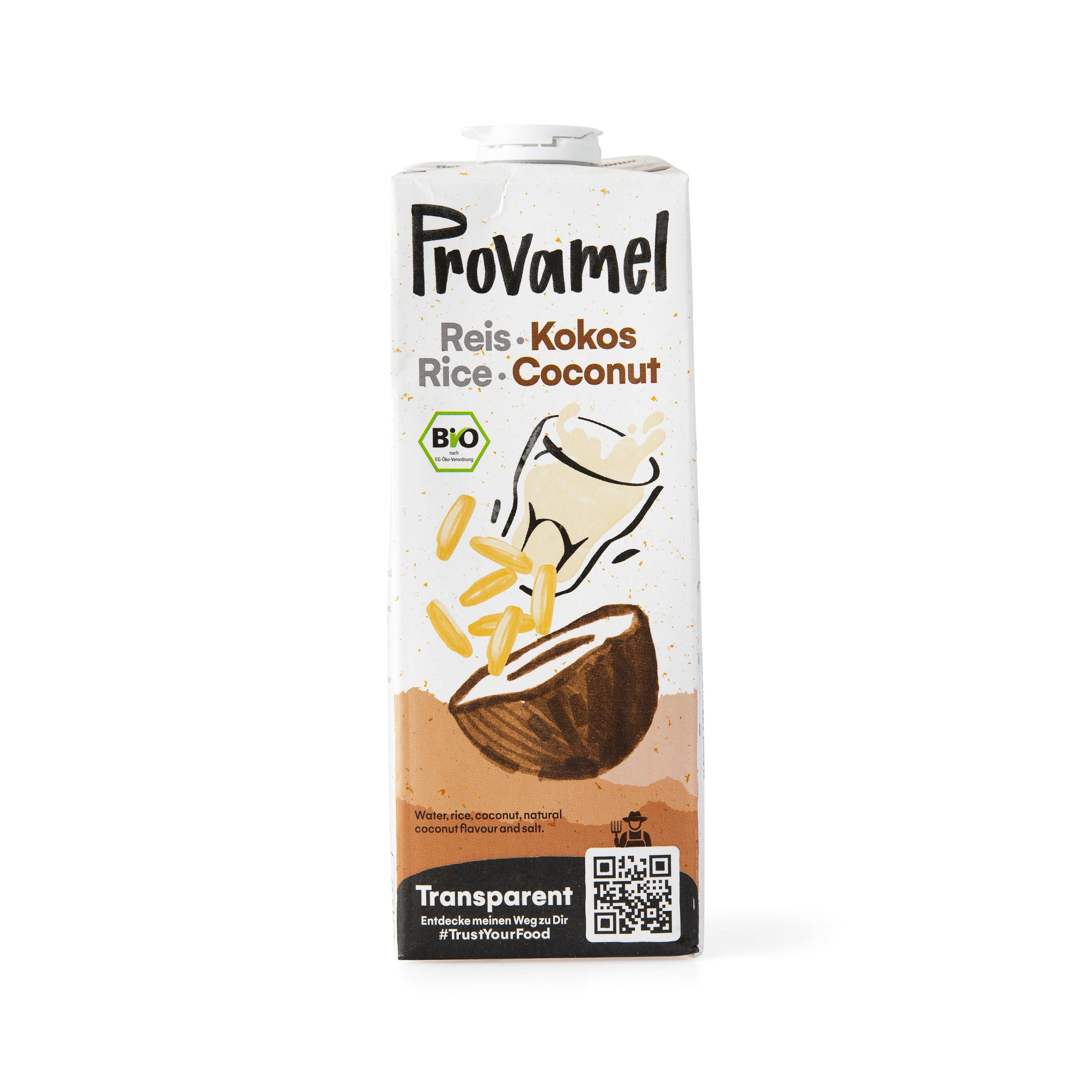 Nápoj rýžovo-kokosový 1 l BIO   PROVAMEL Provamel