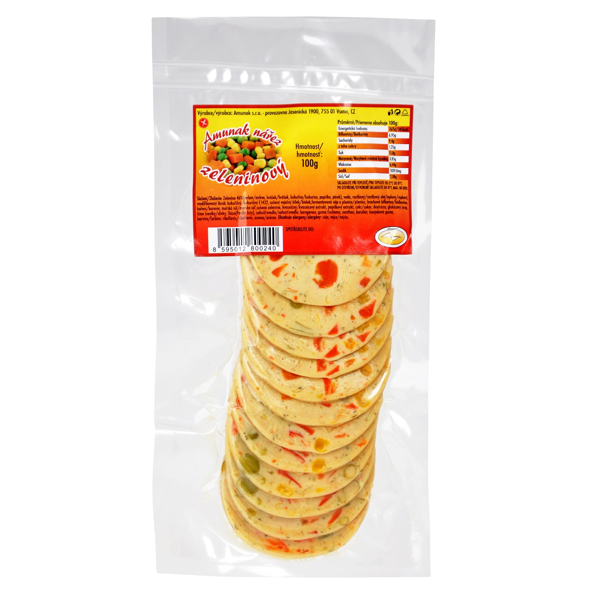 Nářez zeleninový 100 g   AMUNAK Amunak