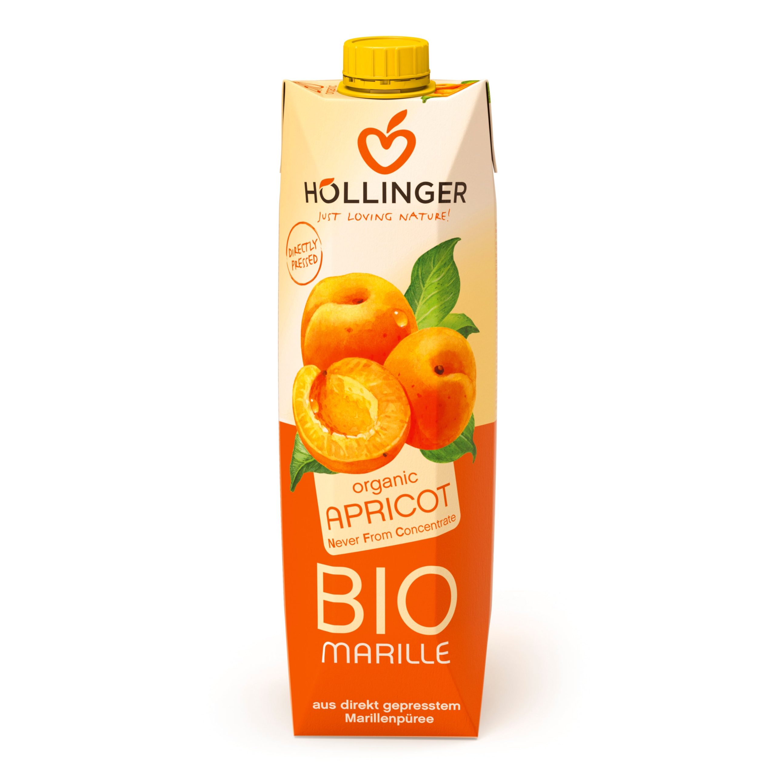 Nektar meruňka 1 l BIO   HOLLINGER Hollinger