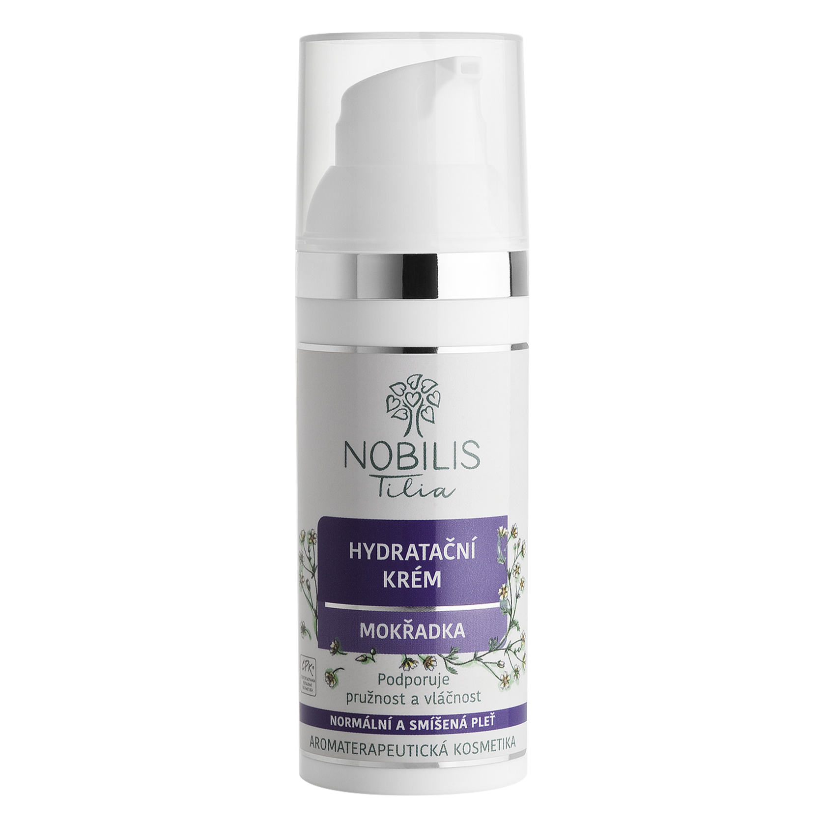 Nobilis Tilia Hydratační krém Mokřadka (50 ml) - s vanilkovou vůní Nobilis Tilia
