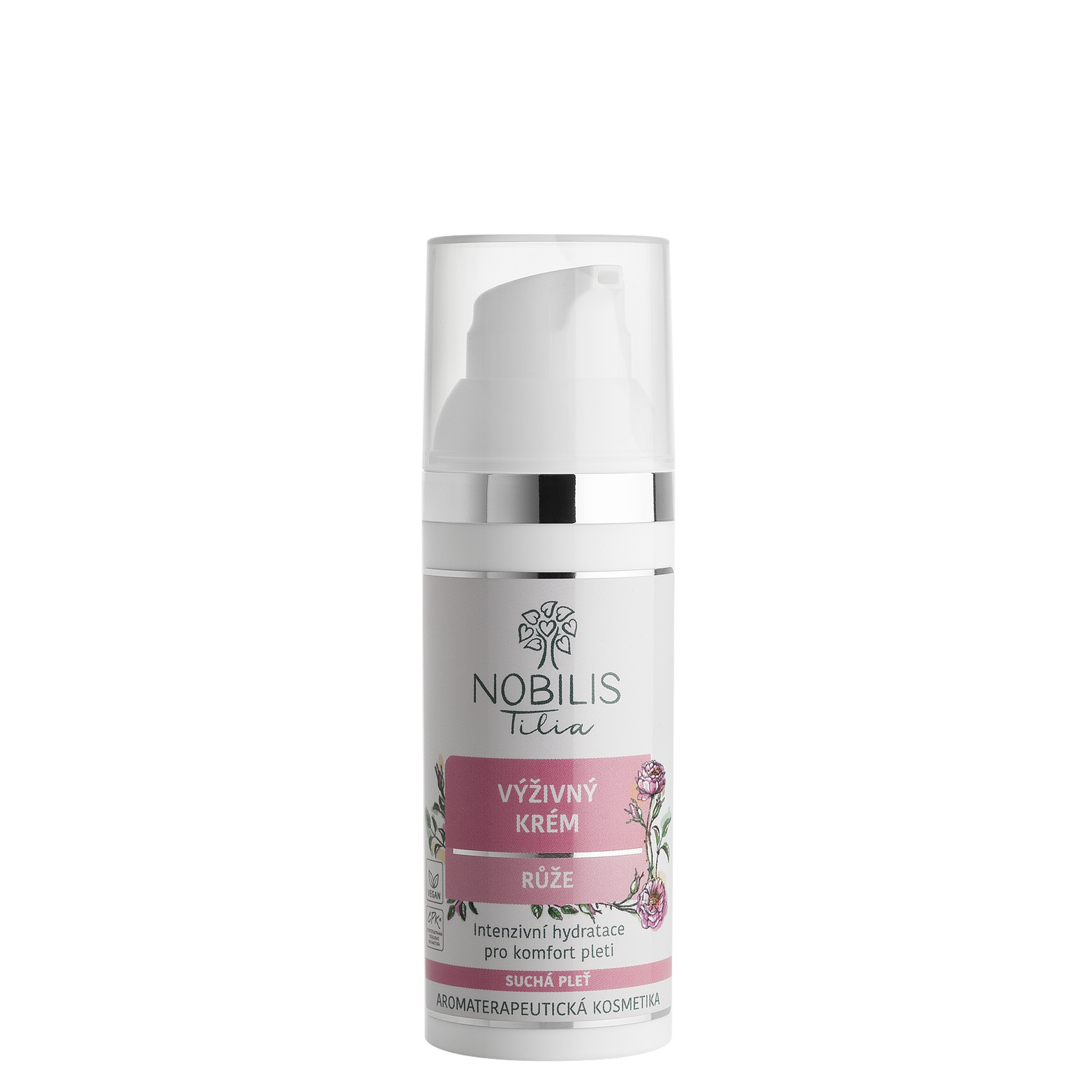 Nobilis Tilia Výživný krém Růže (50 ml) Nobilis Tilia