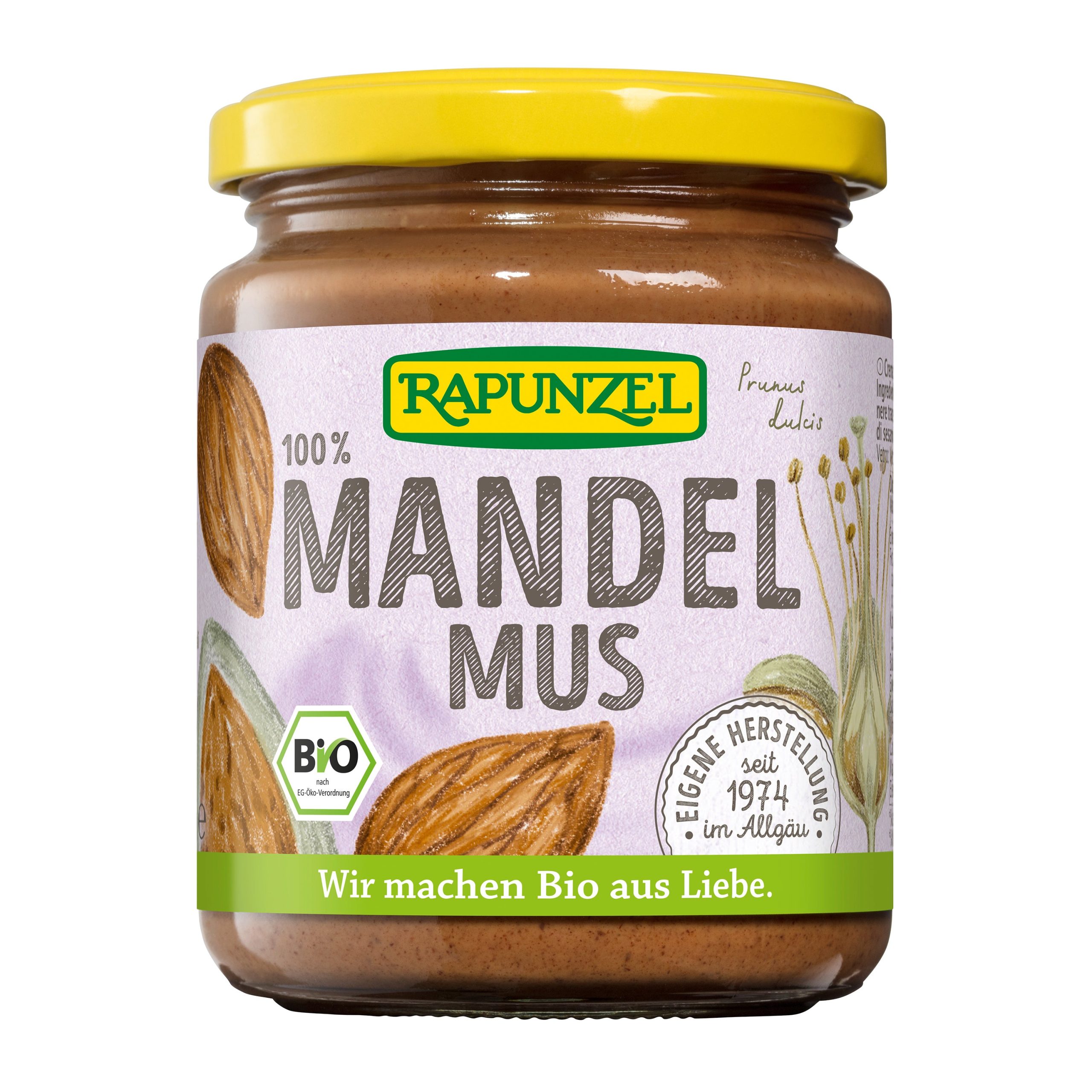 Pasta z pražených mandlí 100 % 250 g BIO   RAPUNZEL Rapunzel