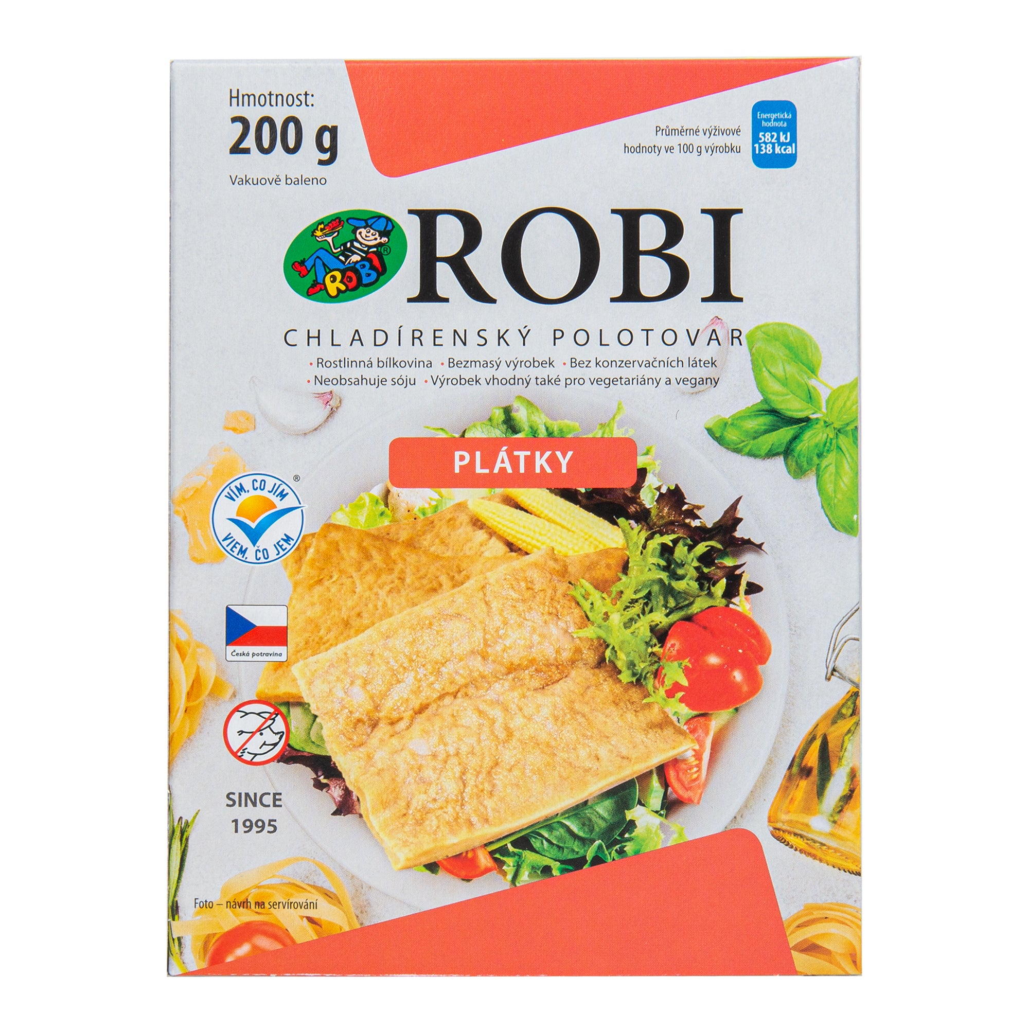 ROBI plátky 200 g Eurobi