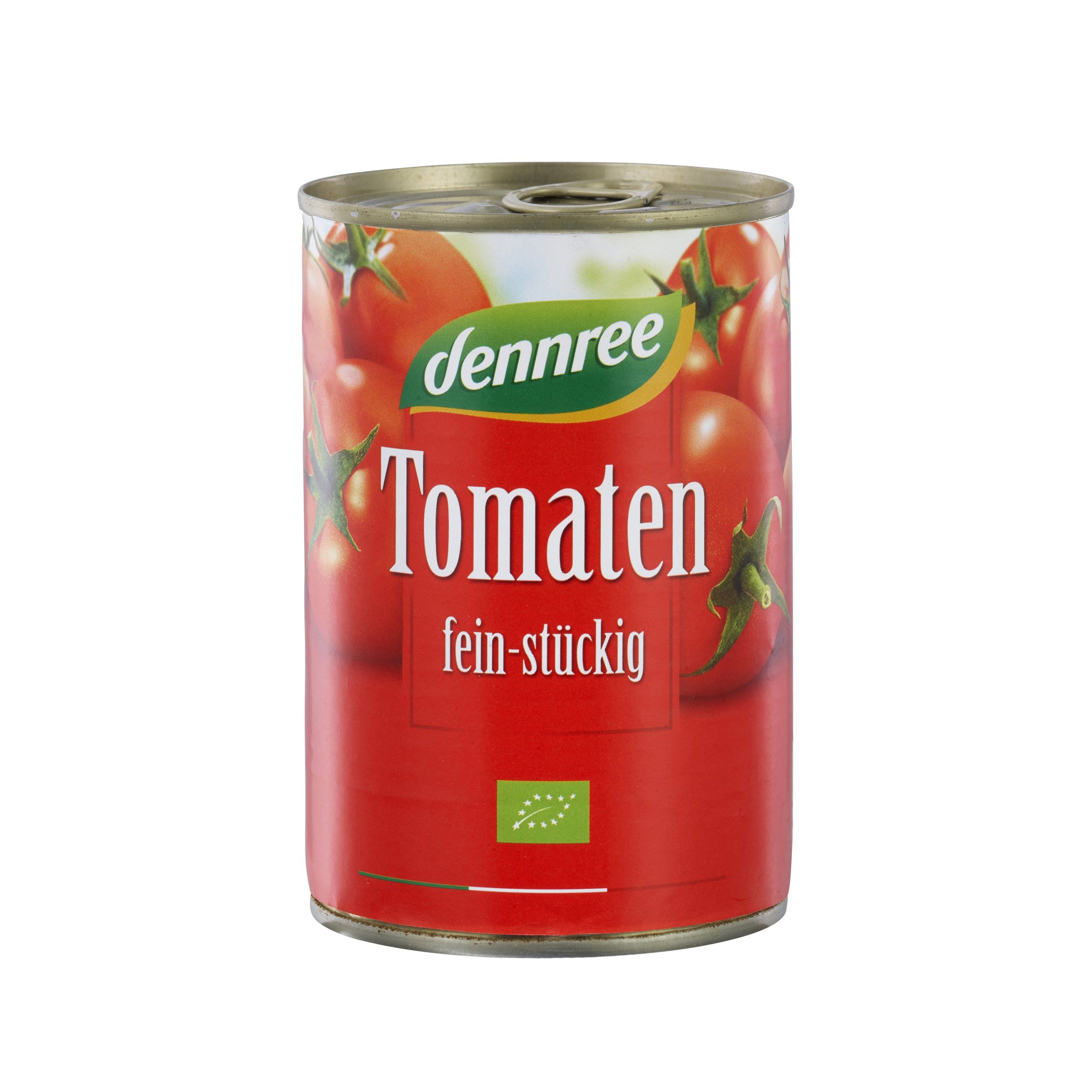 Rajčata krájená 400 g BIO   DENNREE Dennree