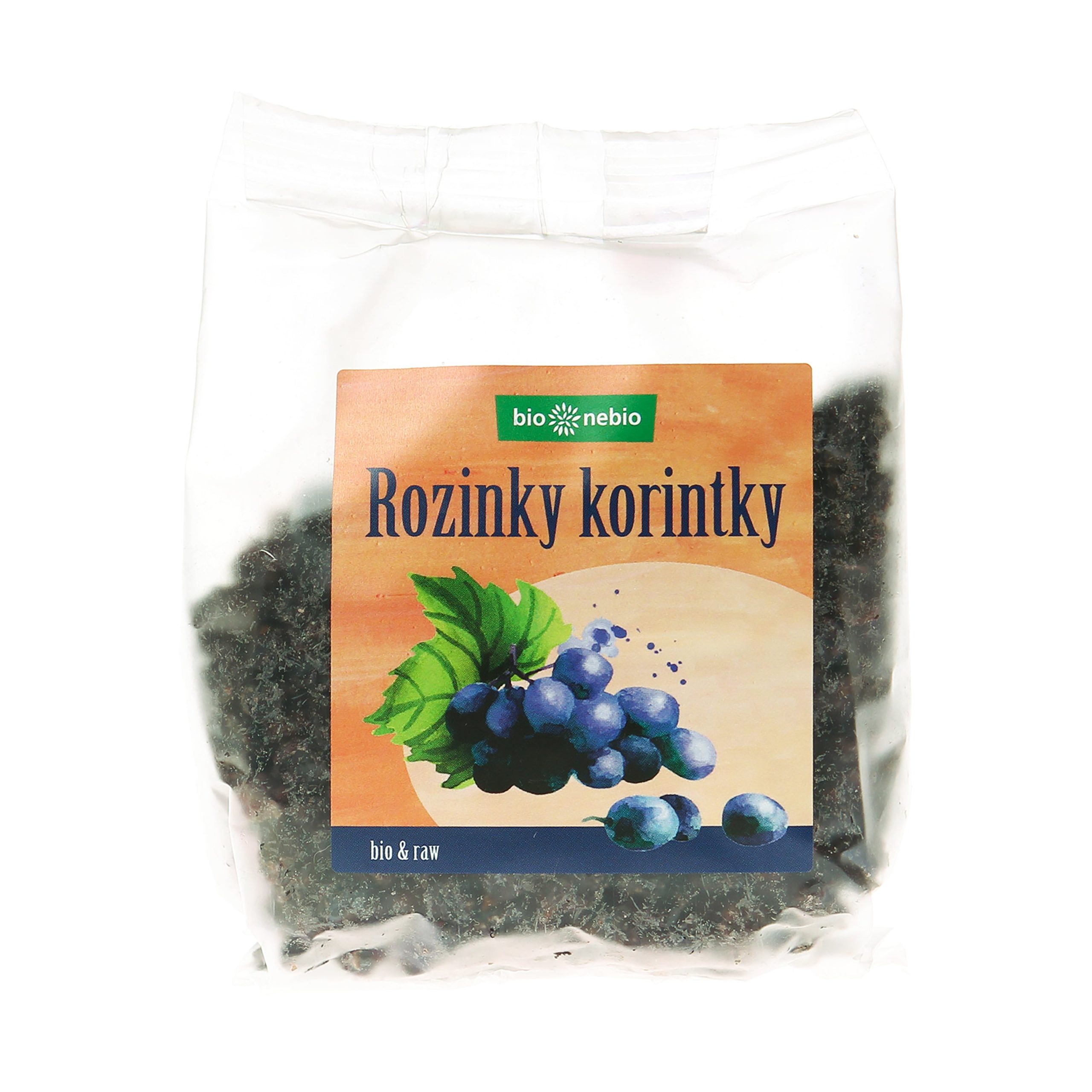 Rozinky korintky 150 g BIO   BIO NEBIO Bio nebio