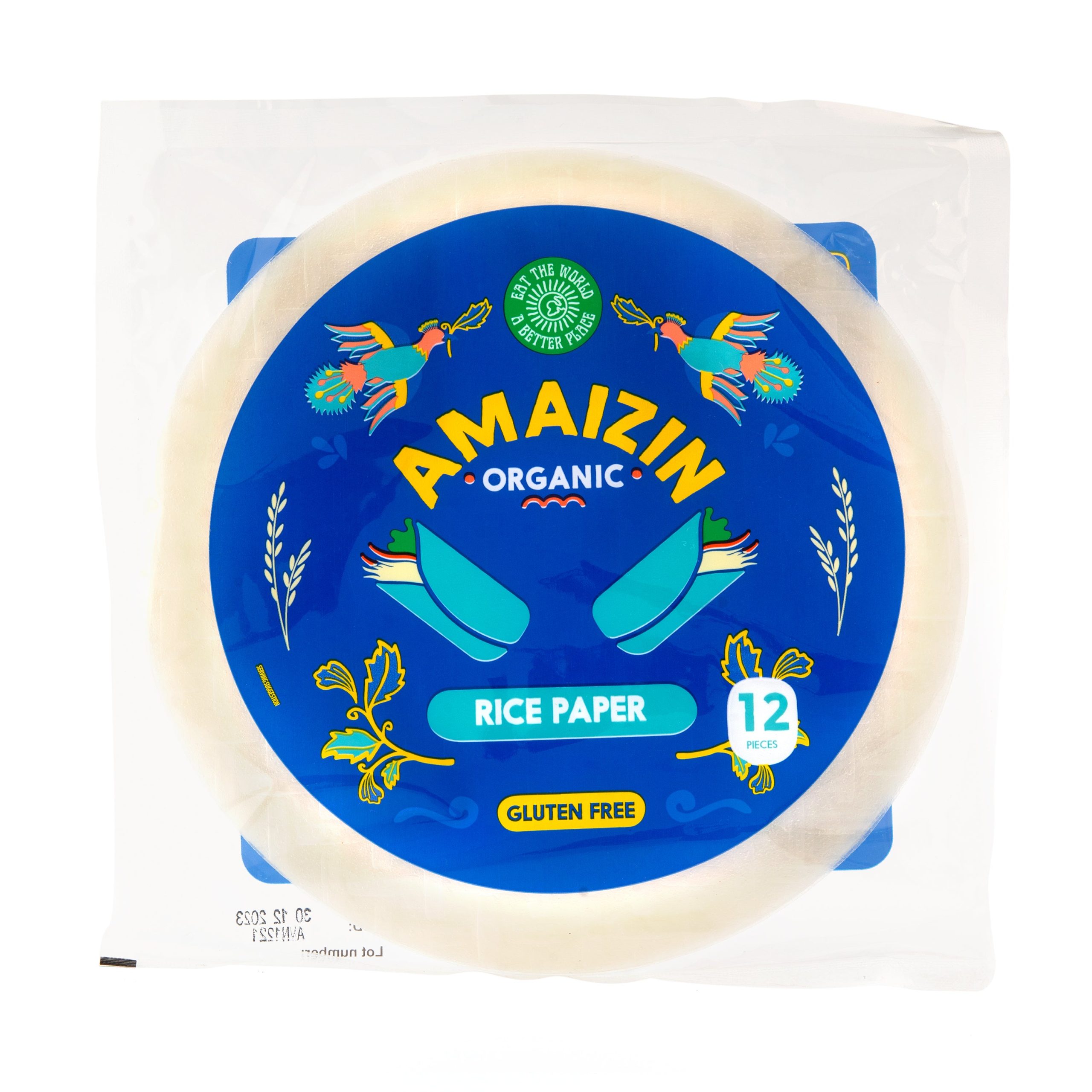 Rýžový papír 100 g BIO   AMAIZIN Amaizin