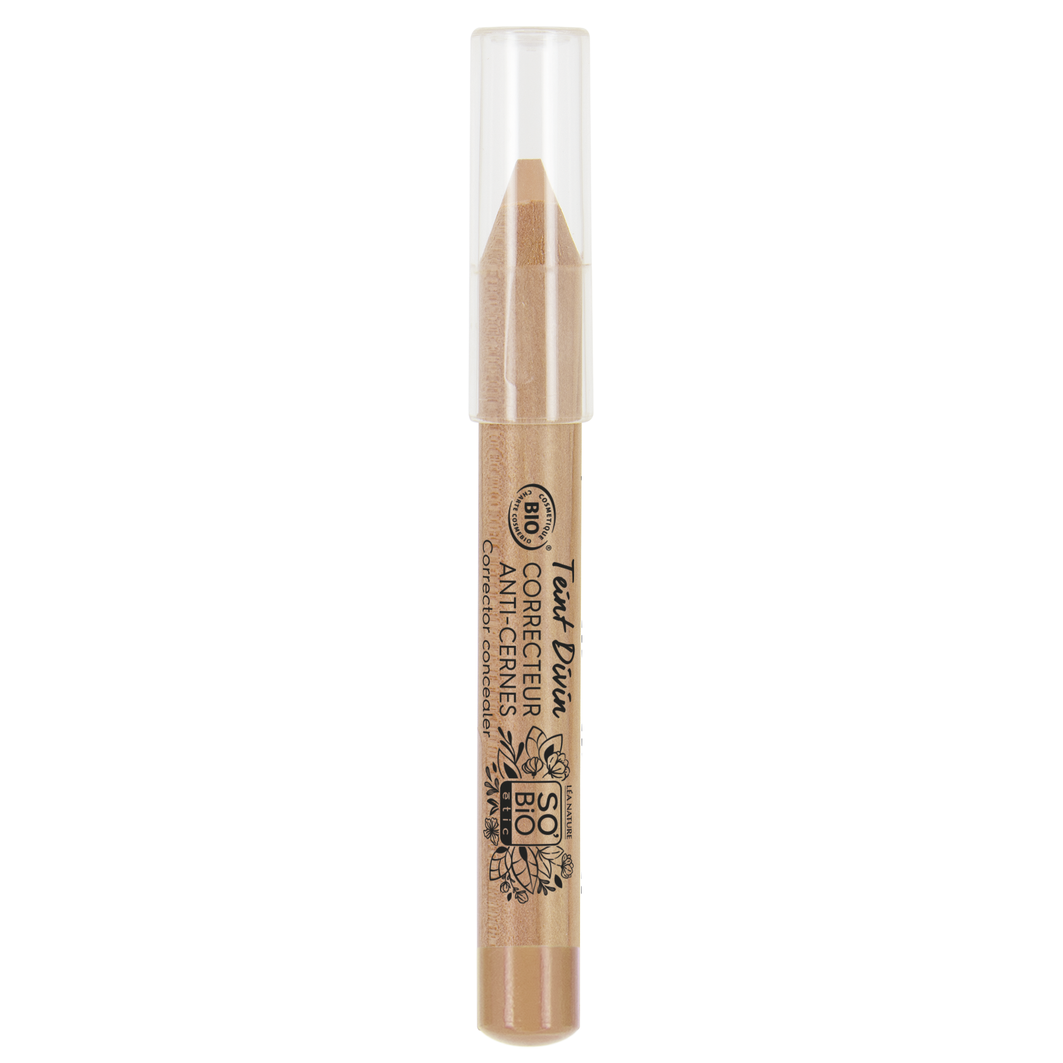 SO’BiO étic Korektor BIO (4 g) - 25 BEIGE DORÉ — zlatá béžová - zakryje nedostatky pleti SO’BiO