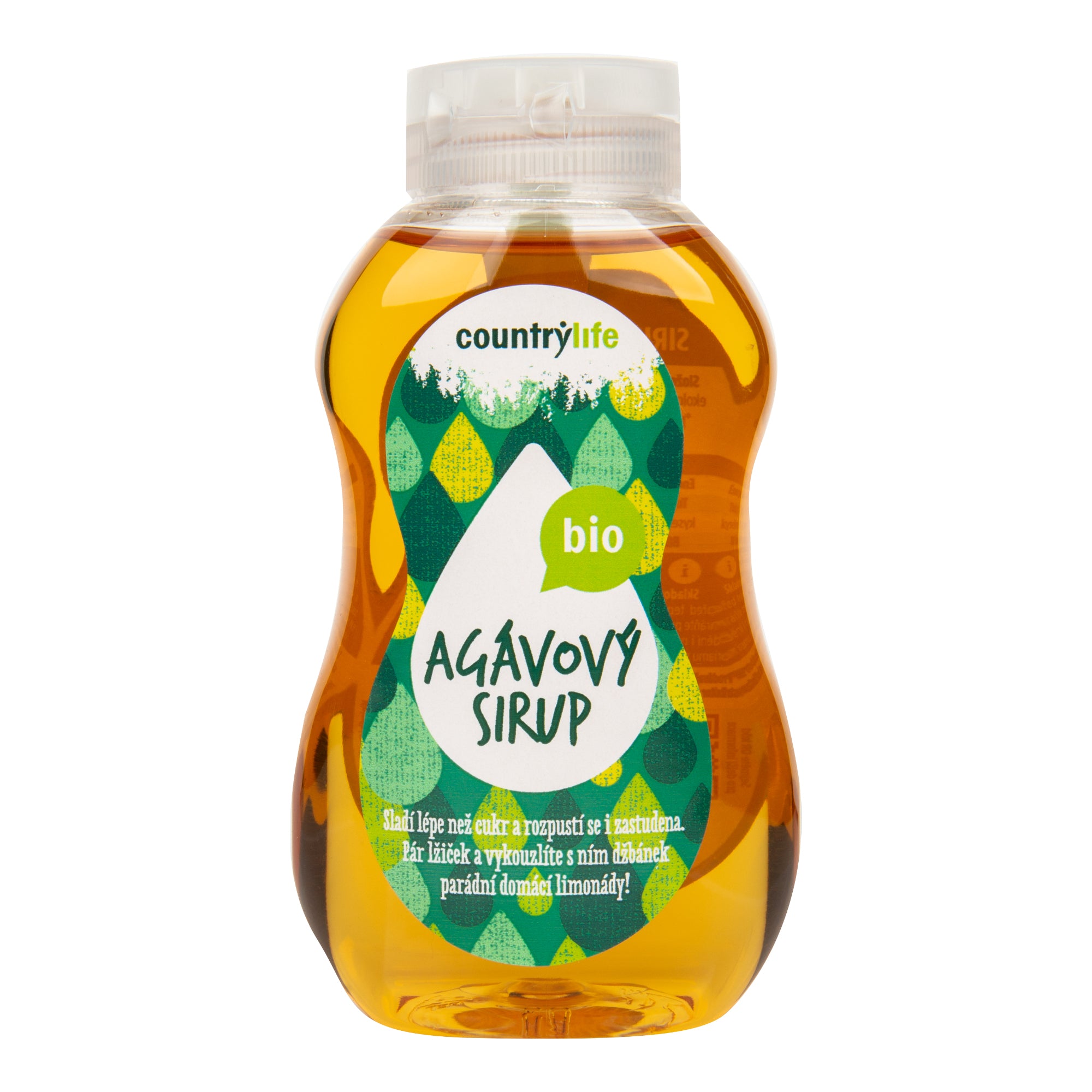 Sirup agávový 250 ml/345 g BIO   COUNTRY LIFE Country Life