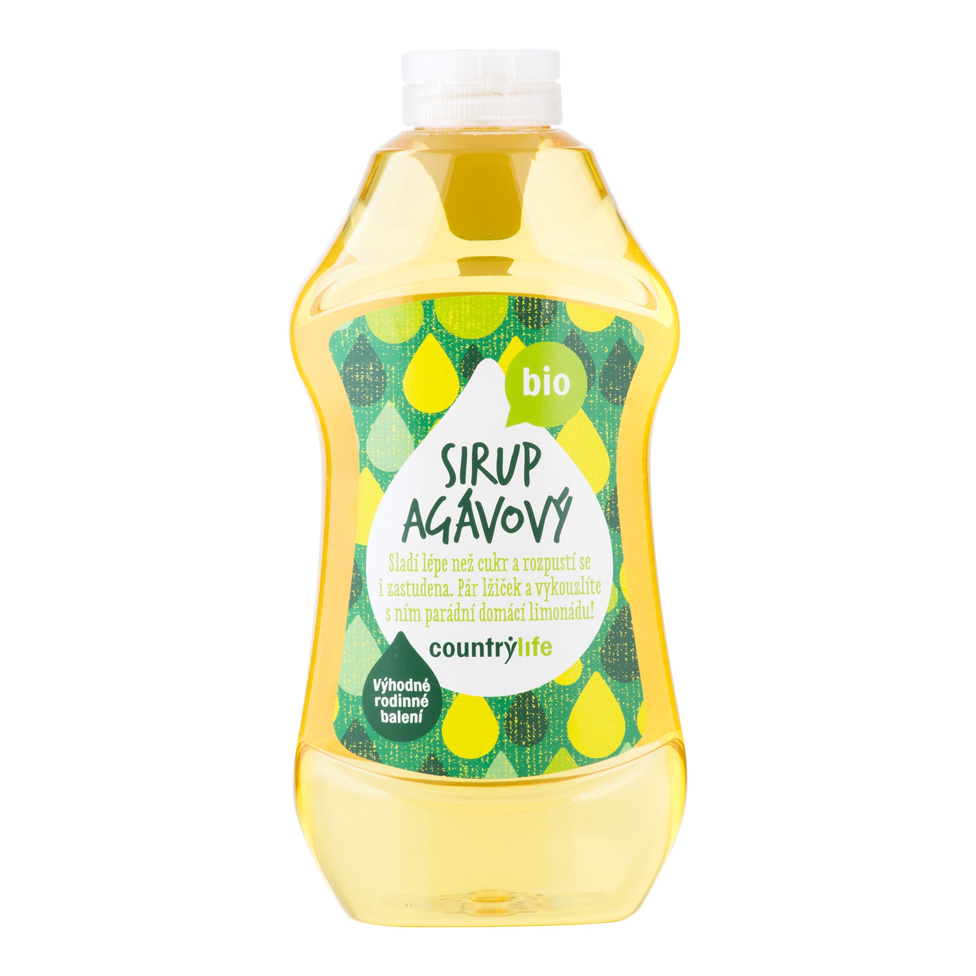 Sirup agávový 874 ml/1200 g BIO   COUNTRY LIFE Country Life