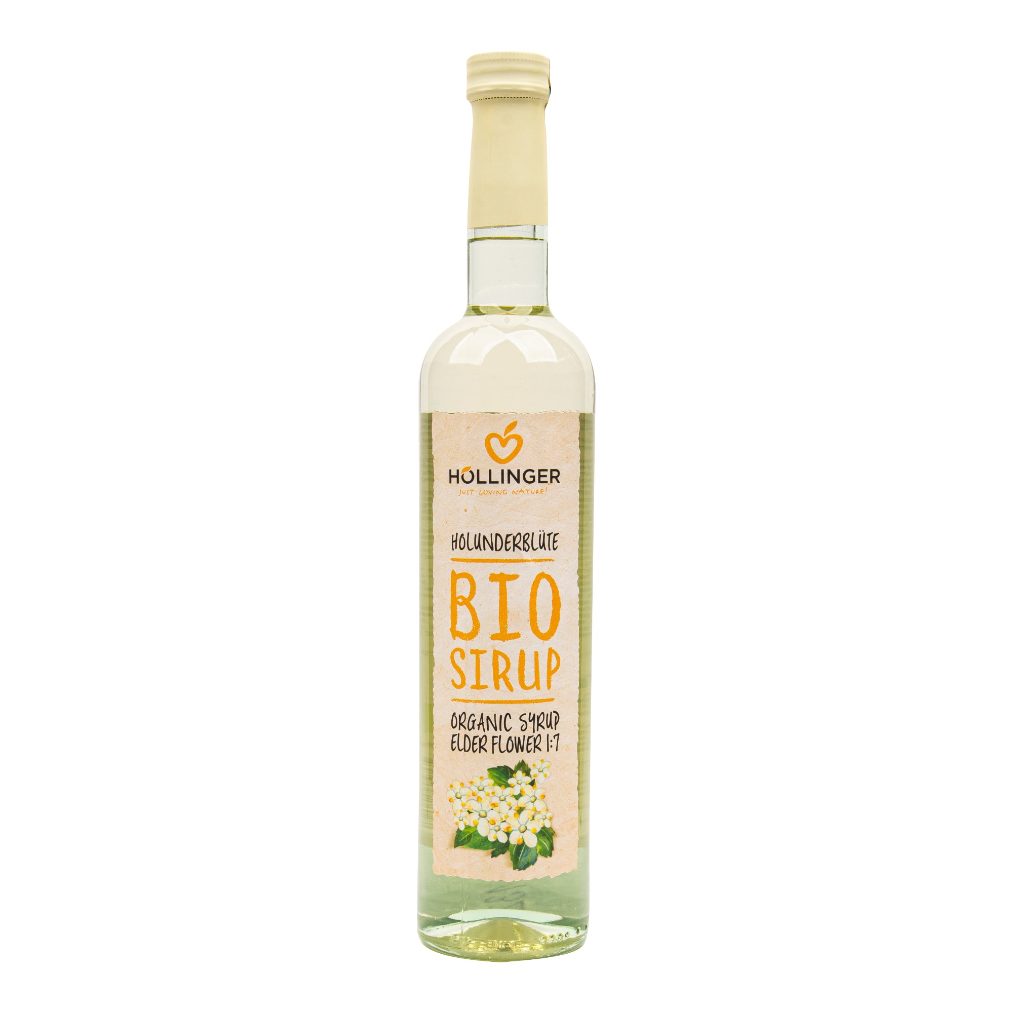 Sirup z květu černého bezu 500 ml BIO   HOLLINGER Hollinger