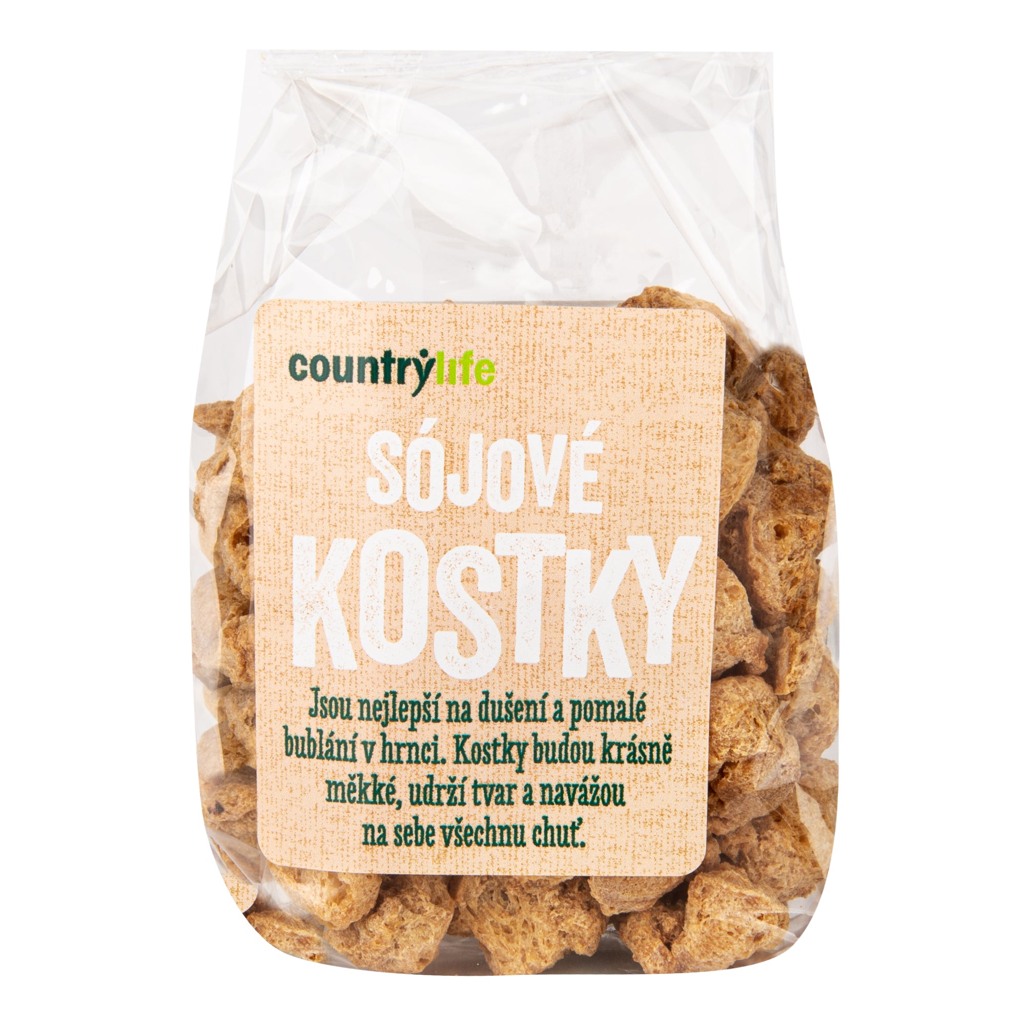 Sójové kostky 100 g   COUNTRY LIFE Country Life