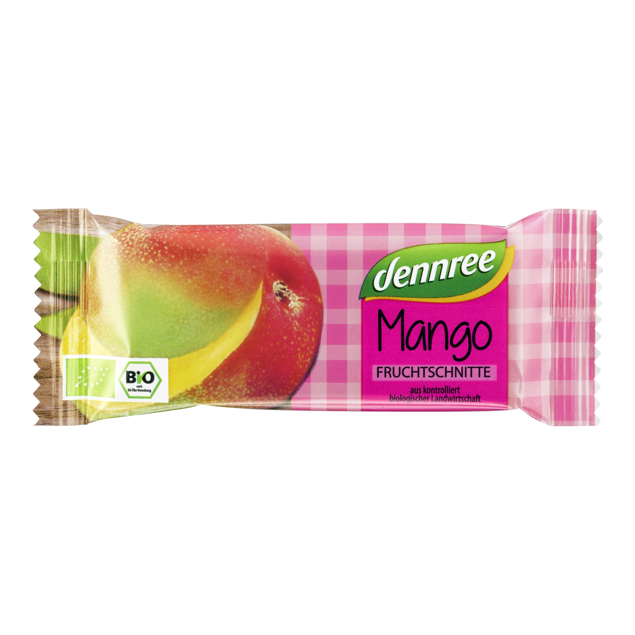Tyčinka ovocná mango 40 g BIO   DENNREE Dennree