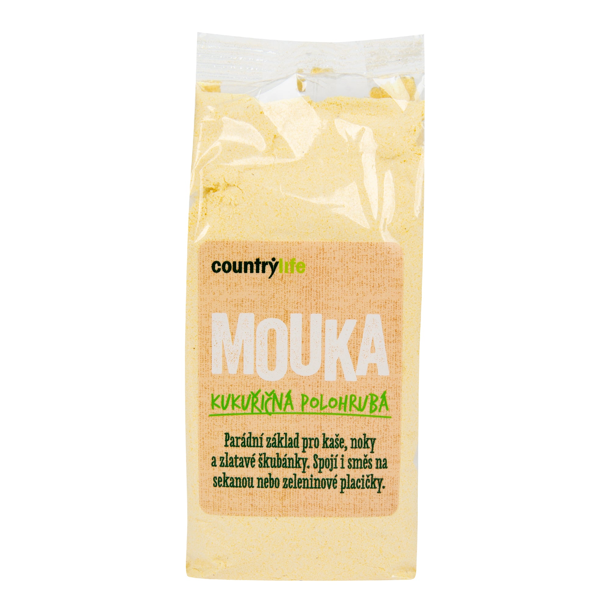 Mouka kukuřičná polohrubá 400 g   COUNTRY LIFE Country Life