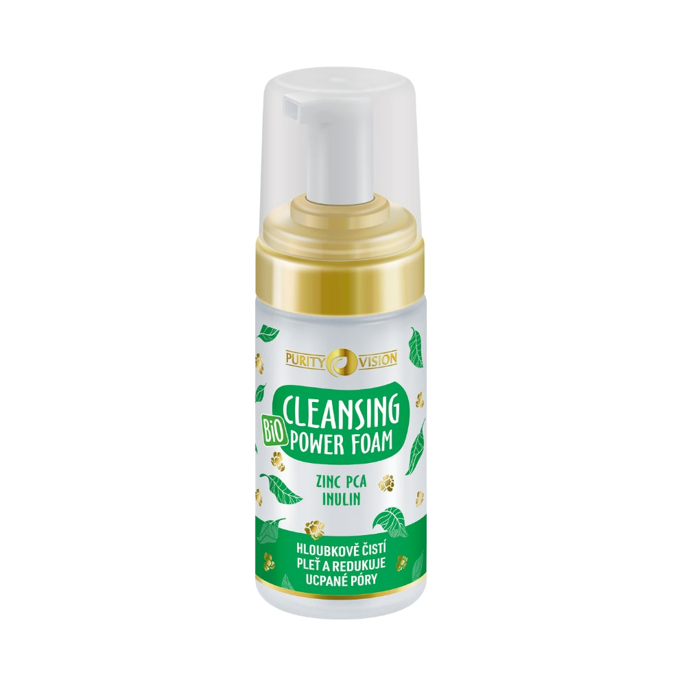 Purity Vision Hloubkově čisticí pěna BIO (90 ml) - ideální pro mastnou a problematickou pleť Purity Vision