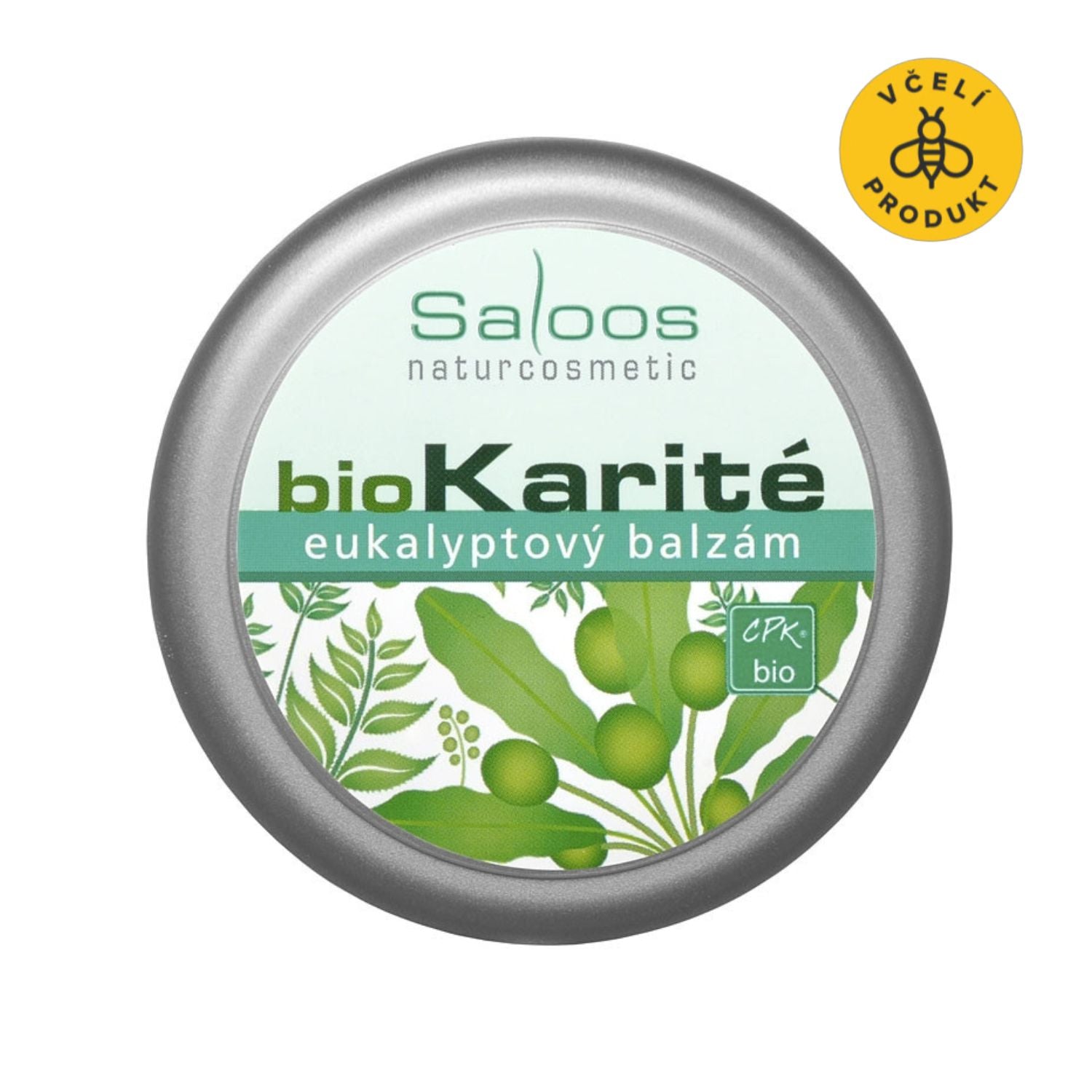 Saloos Eukalyptový balzám BIOKarité (50 ml) - při nachlazení i vyčerpání Saloos