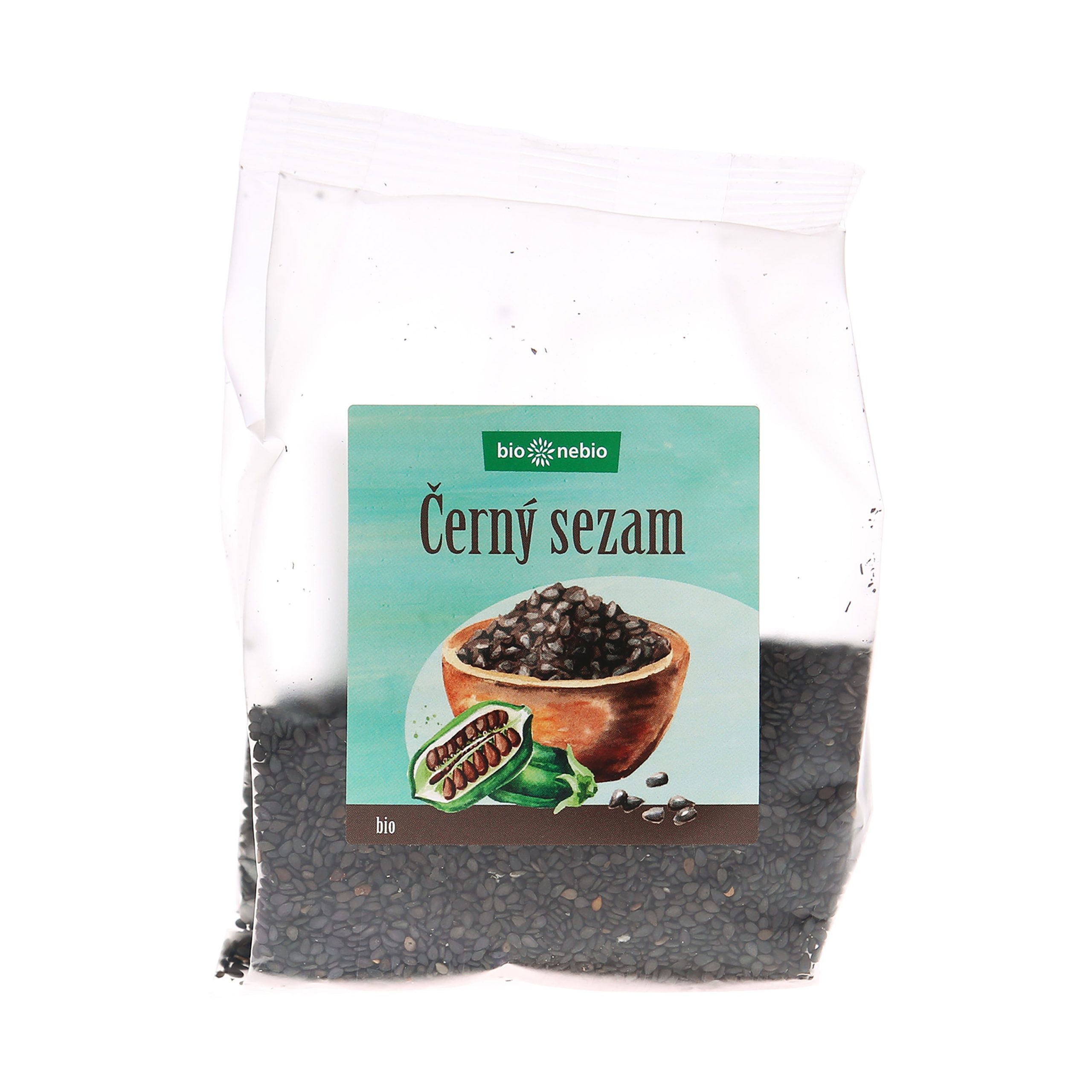 Sezam černý neloupaný 100 g BIO   BIO NEBIO Bio nebio