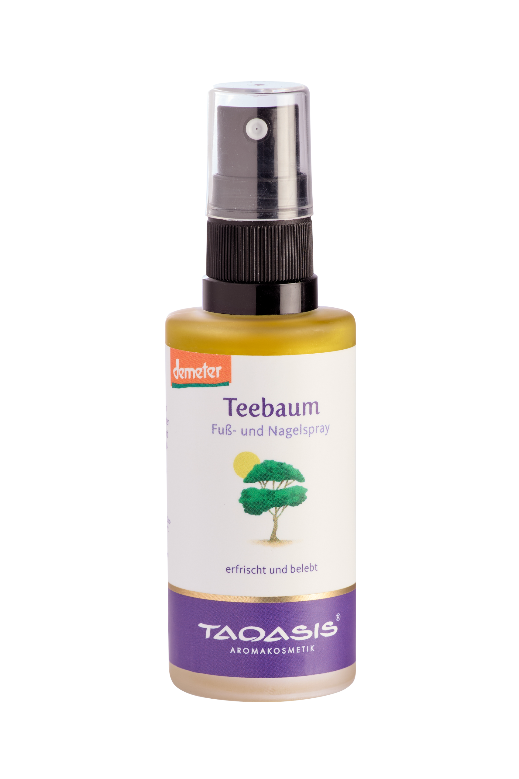 TAOASIS Sprej na nohy s tea tree BIO (50 ml) - osvěžuje