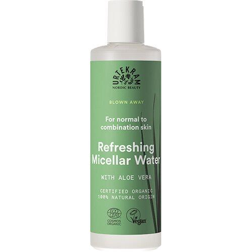 Urtekram Micelární voda s citronovou trávou BIO (250 ml) - vhodná pro normální až smíšenou pleť Urtekram