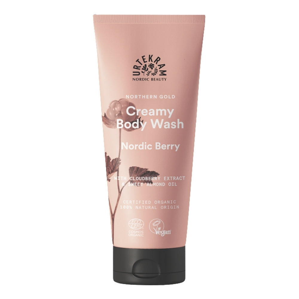 Urtekram Sprchový gel Nordic Berry BIO - 200 ml - s mandlovým olejem Urtekram