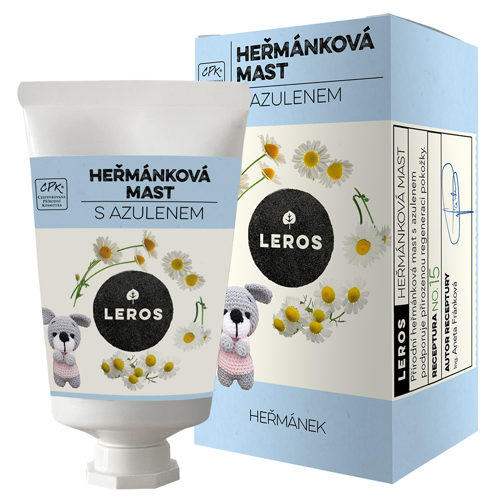 LEROS Heřmánková mast s azulenem (30 ml) - pro děti i dospělé LEROS