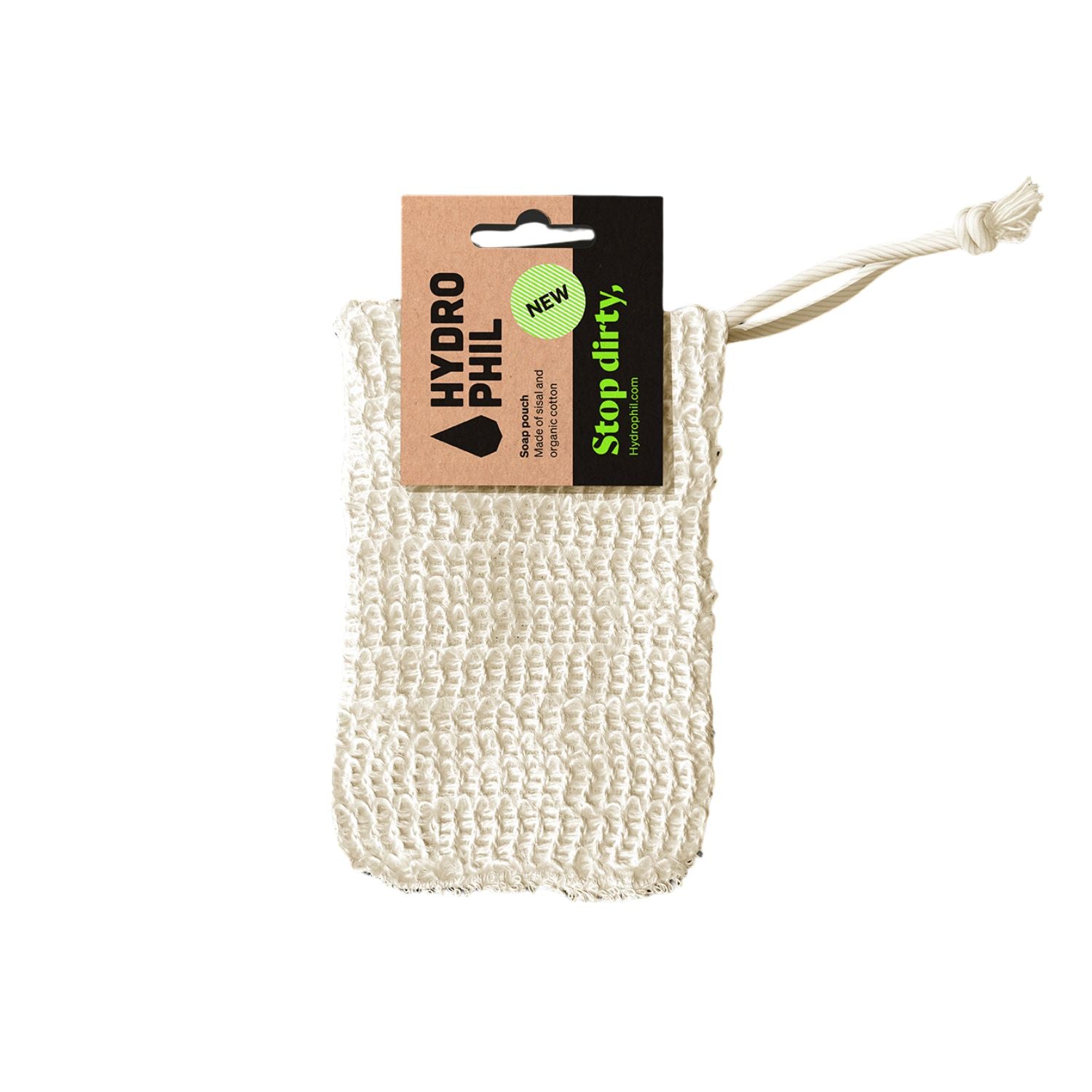 Hydrophil Sáček na mýdlo - sisal & biobavlna - využijte zbylé kousky mýdel Hydrophil