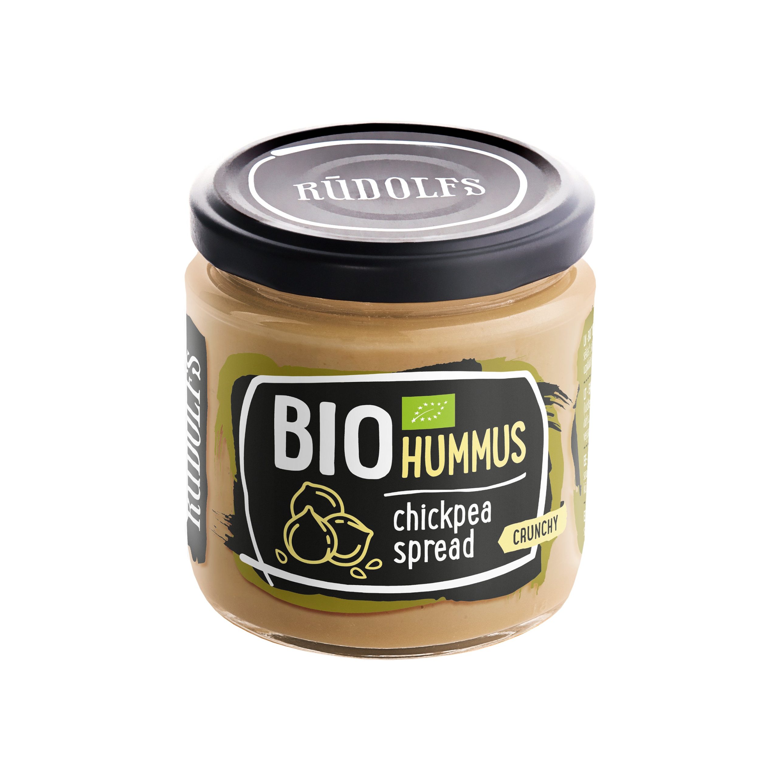 Rudolfs Hummus - pomazánka cizrnová křupavá BIO (180 g) Rudolfs