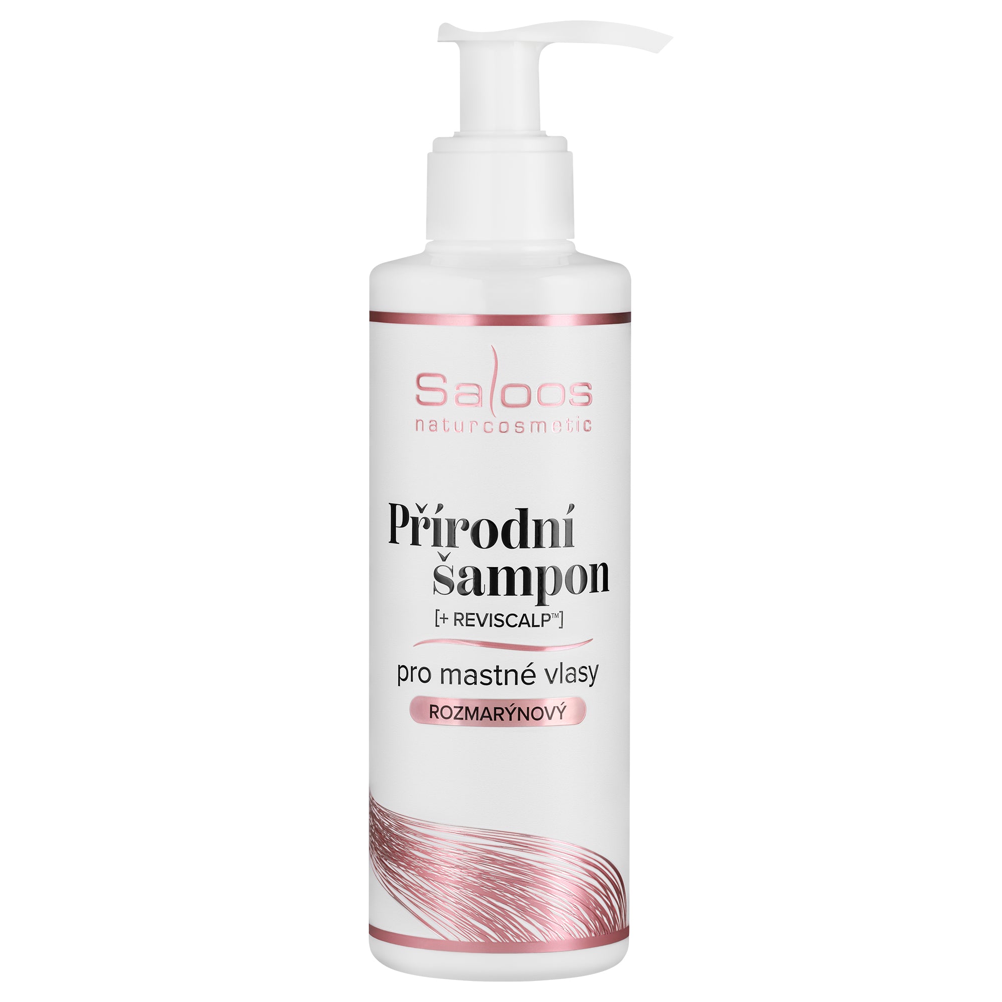 Saloos Přírodní šampon pro mastné vlasy (200 ml) - reguluje tvorbu lupů Saloos