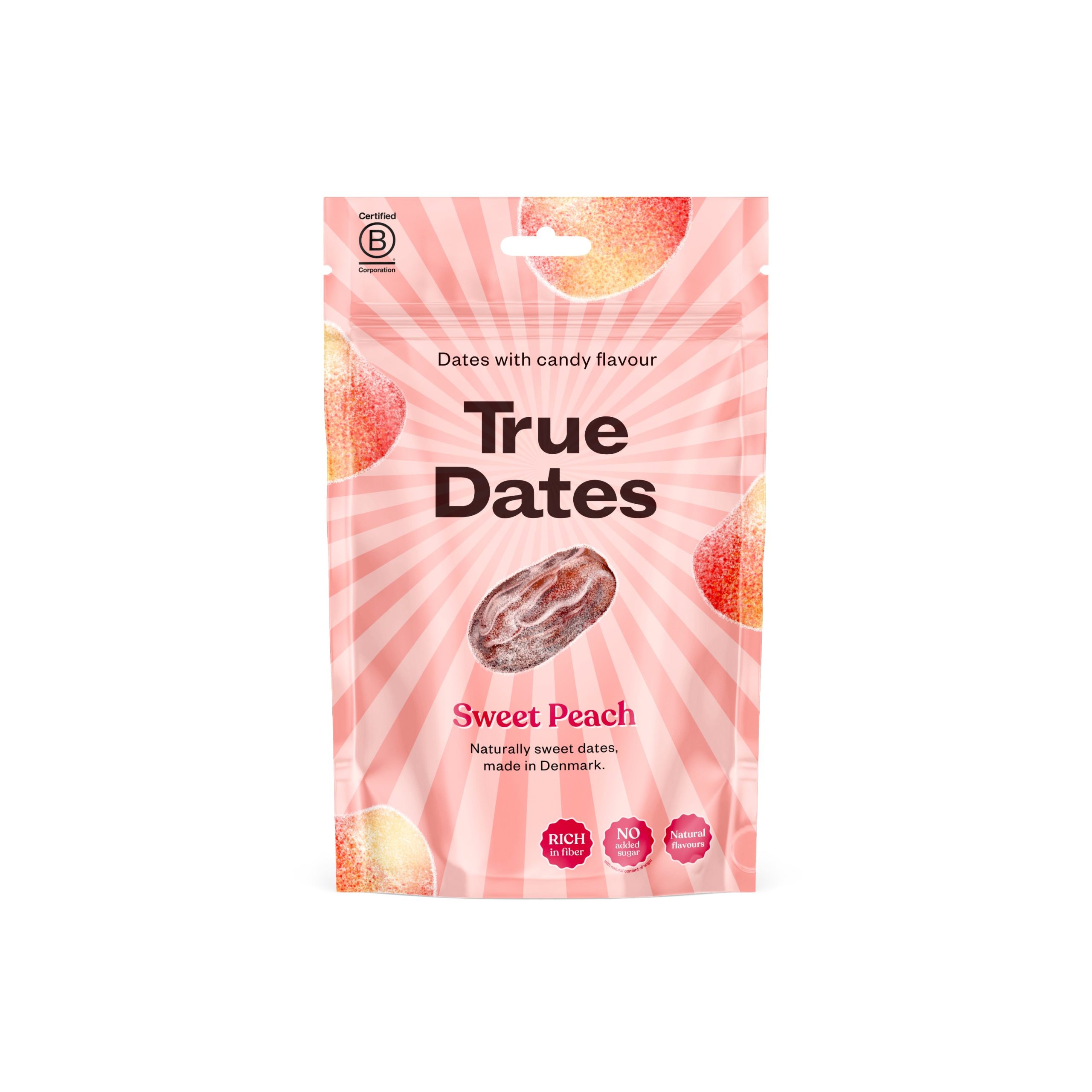 True Dates Datle s příchutí broskve (100 g) - datle inspirované klasickými bonbony True Dates