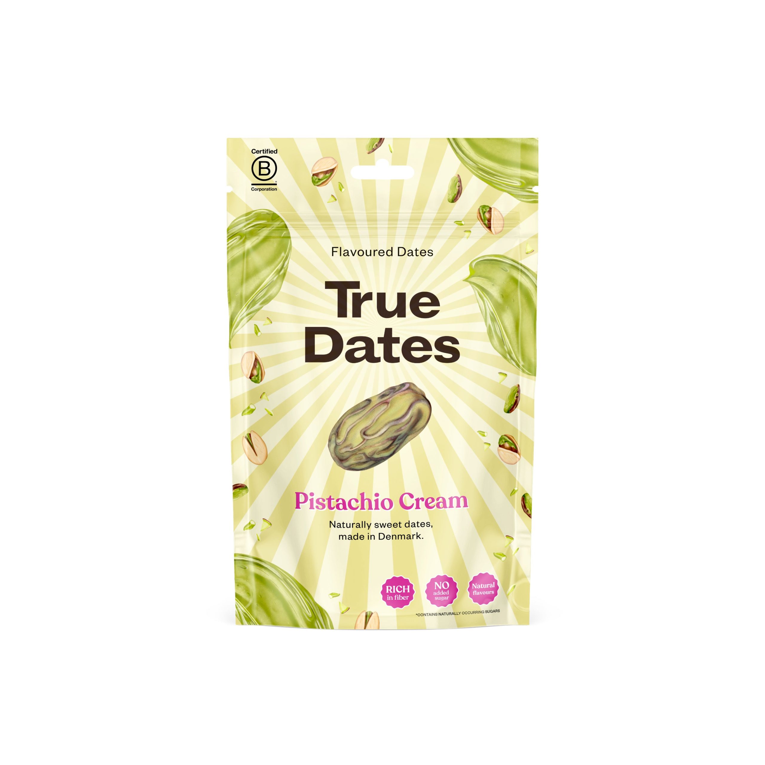 True Dates Datle s příchutí pistácie (100 g) - datle inspirované klasickými bonbony True Dates
