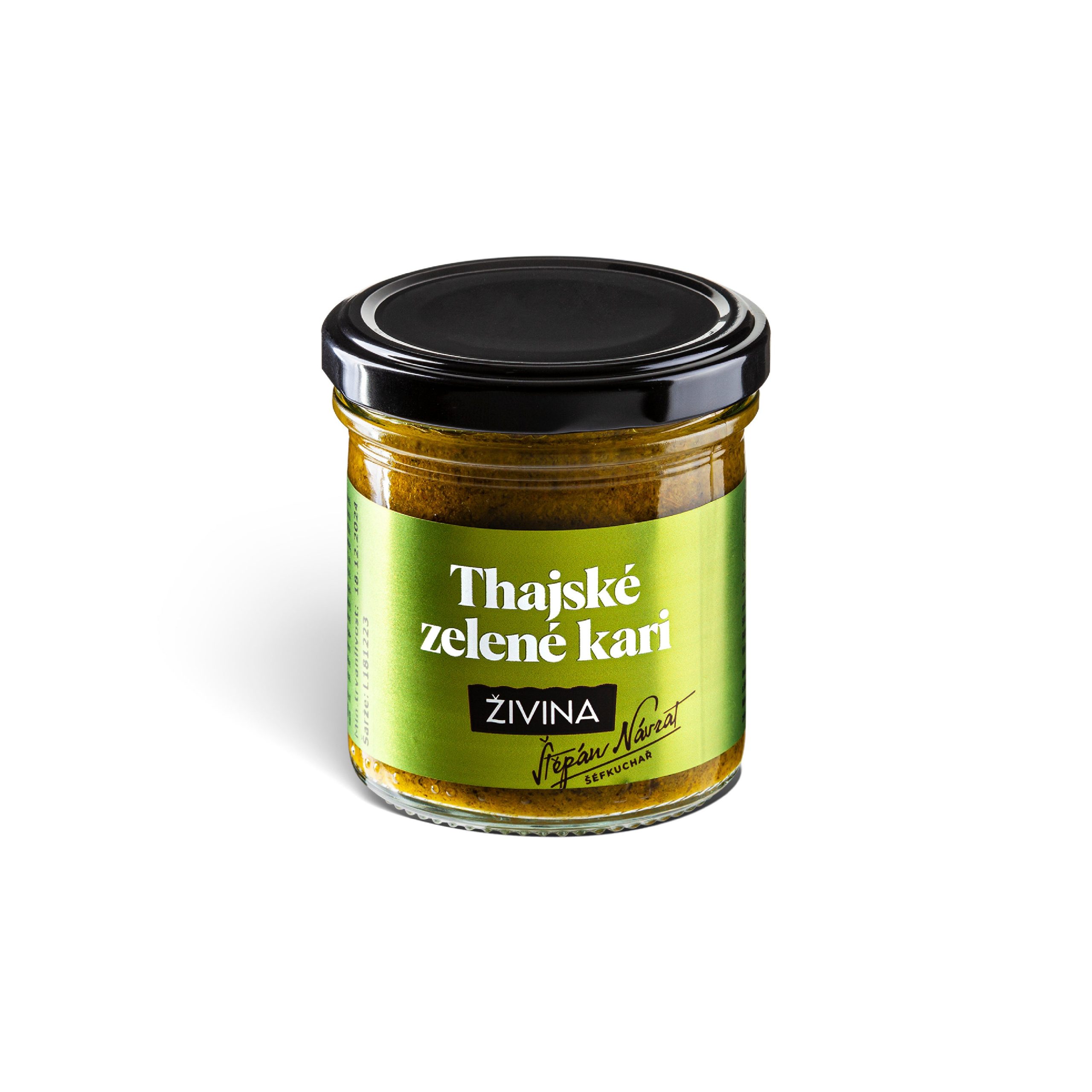 Živina Pasta Thajské zelené kari (140 g) - pro přípravu extra pálivého kari ŽIVINA