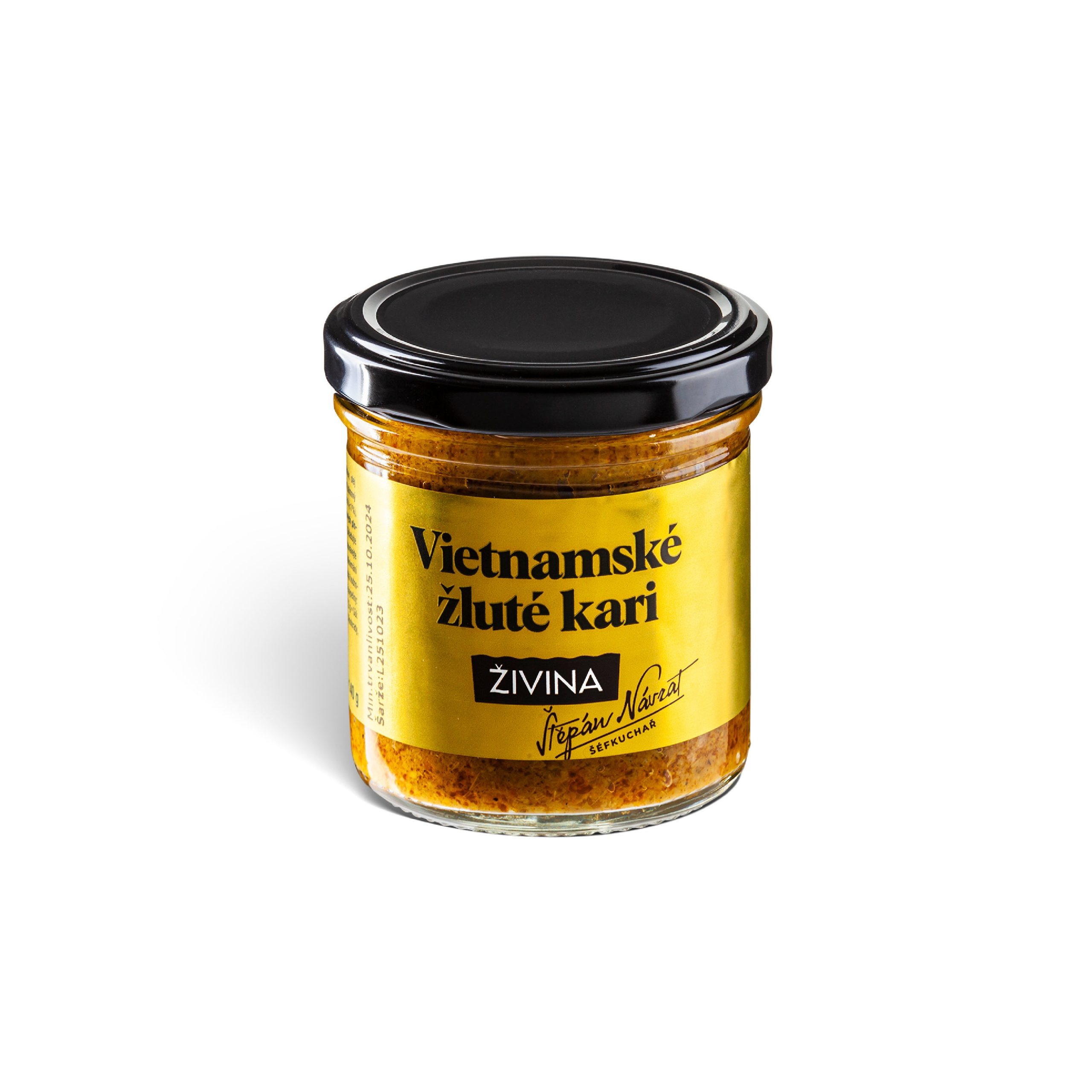 Živina Pasta Vietnamské žluté kari (140 g) - pro přípravu středně pálivého kari ŽIVINA